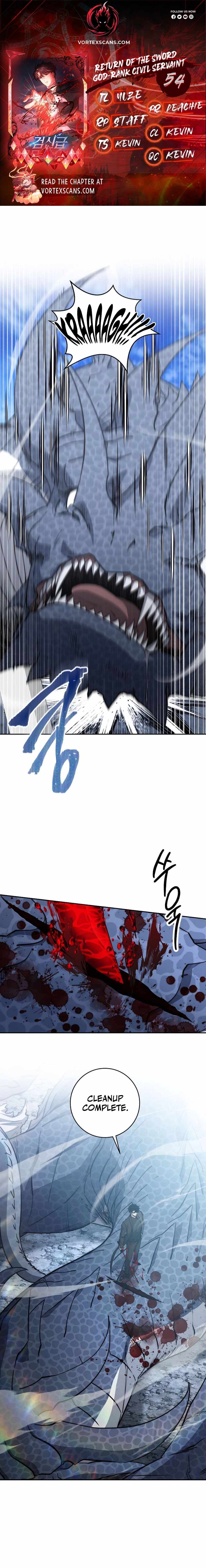 Return of the Sword God-Rank Civil Servant Chapter 54 - Page 1