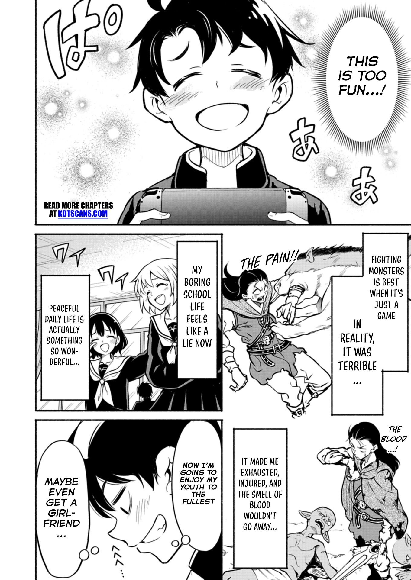 Returned from Another World, Earth Turned Out to Be Quite the Fantasy Too. Also, Losing Heroines, Stop Looking This Way Chapter 1 - Page 25