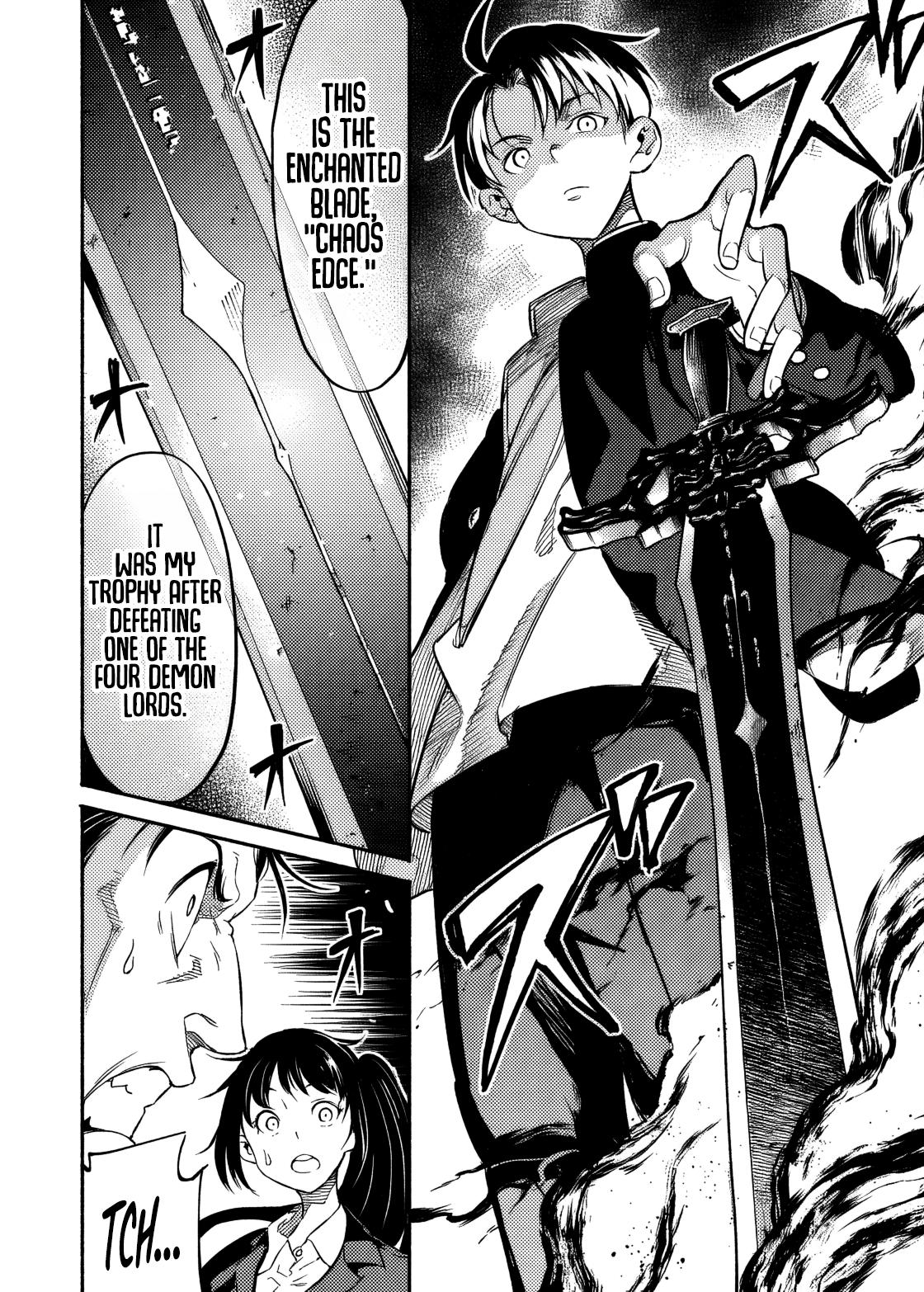 Returned from Another World, Earth Turned Out to Be Quite the Fantasy Too. Also, Losing Heroines, Stop Looking This Way Chapter 2.1 - Page 12