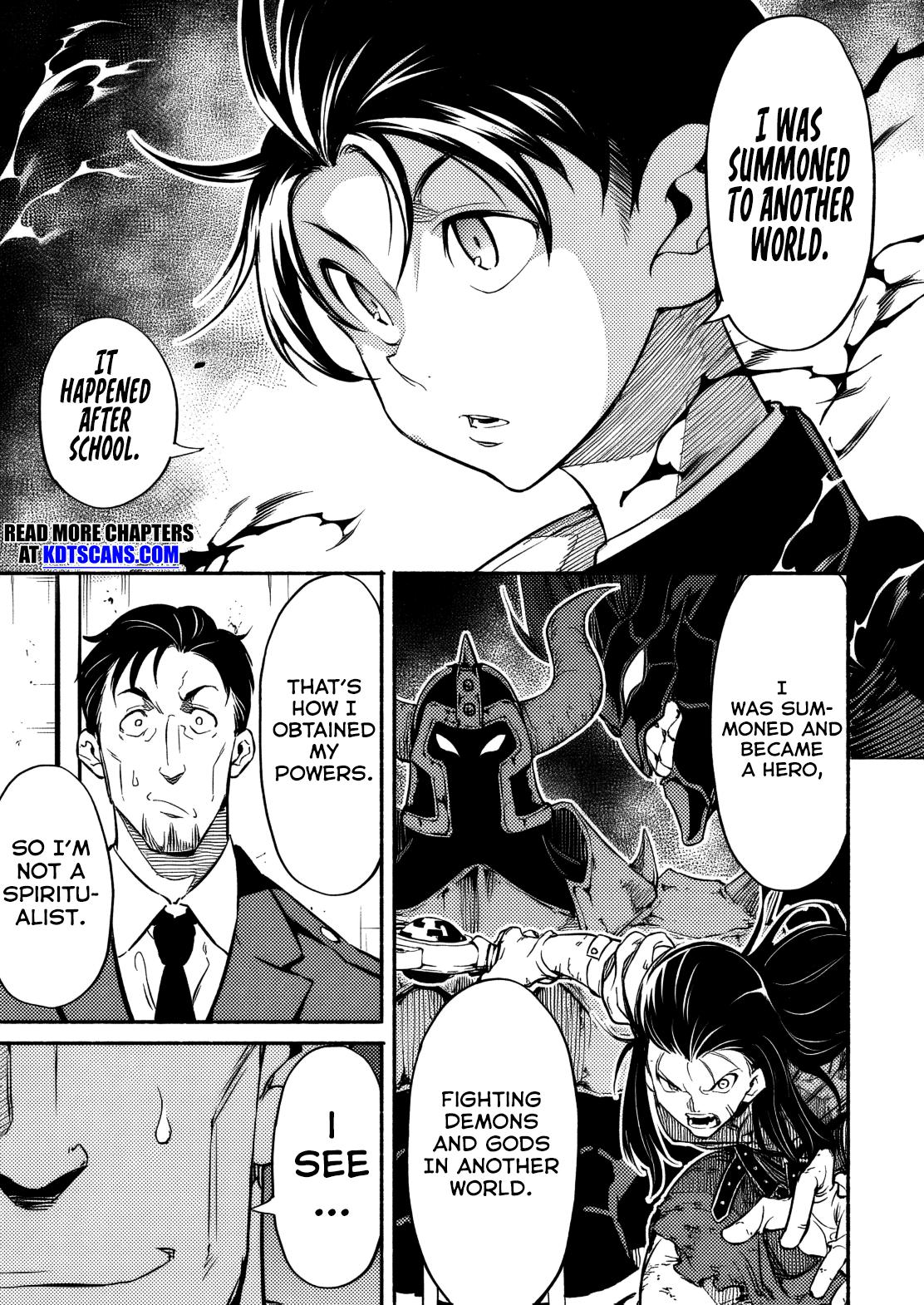 Returned from Another World, Earth Turned Out to Be Quite the Fantasy Too. Also, Losing Heroines, Stop Looking This Way Chapter 2.1 - Page 13