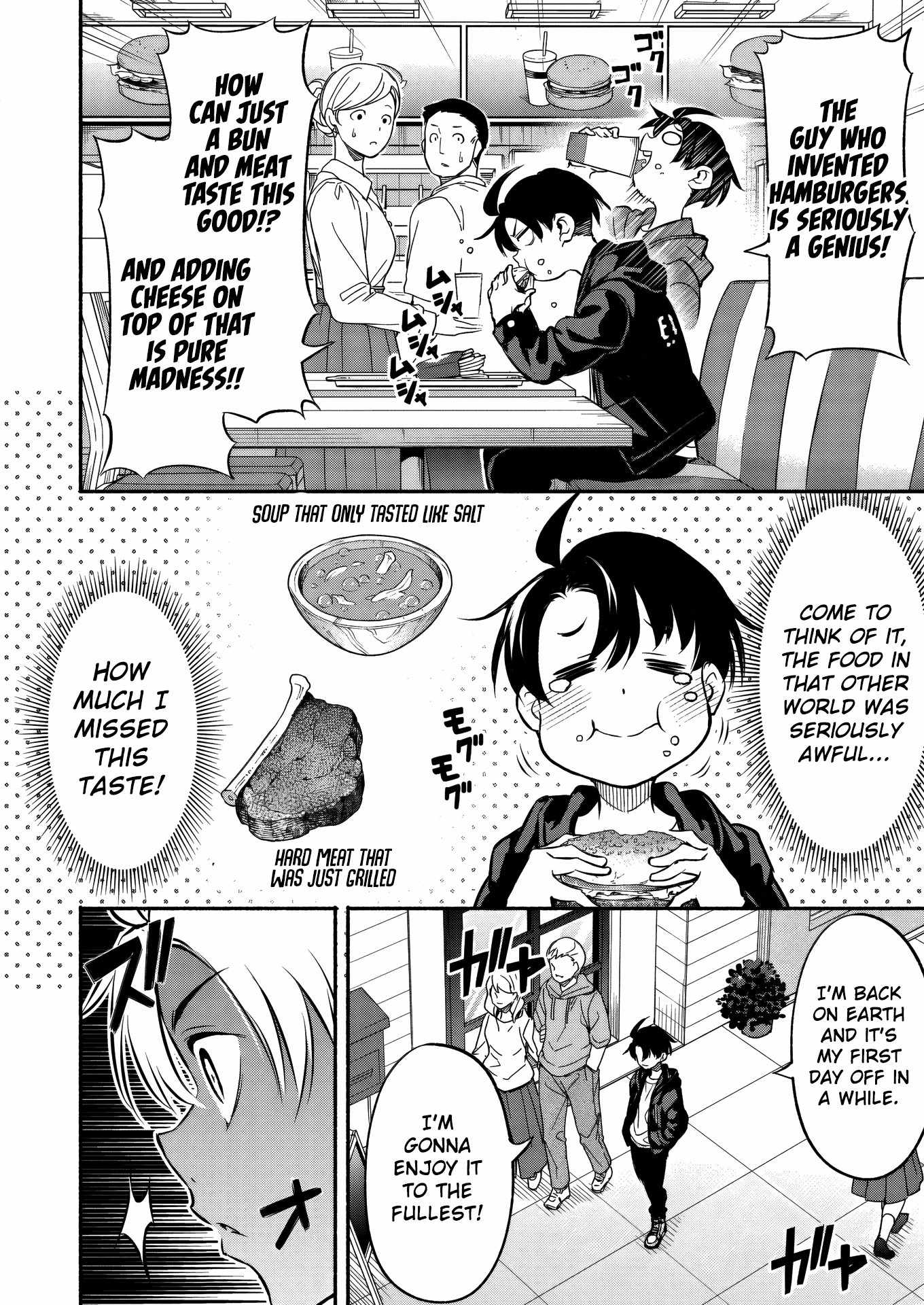 Returned from Another World, Earth Turned Out to Be Quite the Fantasy Too. Also, Losing Heroines, Stop Looking This Way Chapter 5 - Page 3