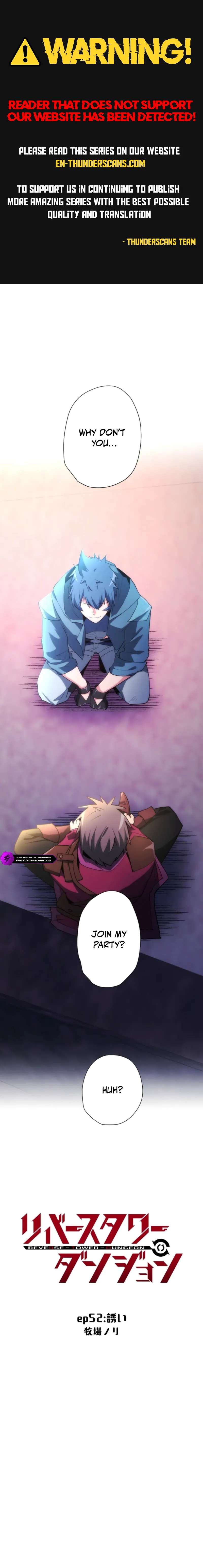 Reverse Tower Dungeon Chapter 52 - Page 1