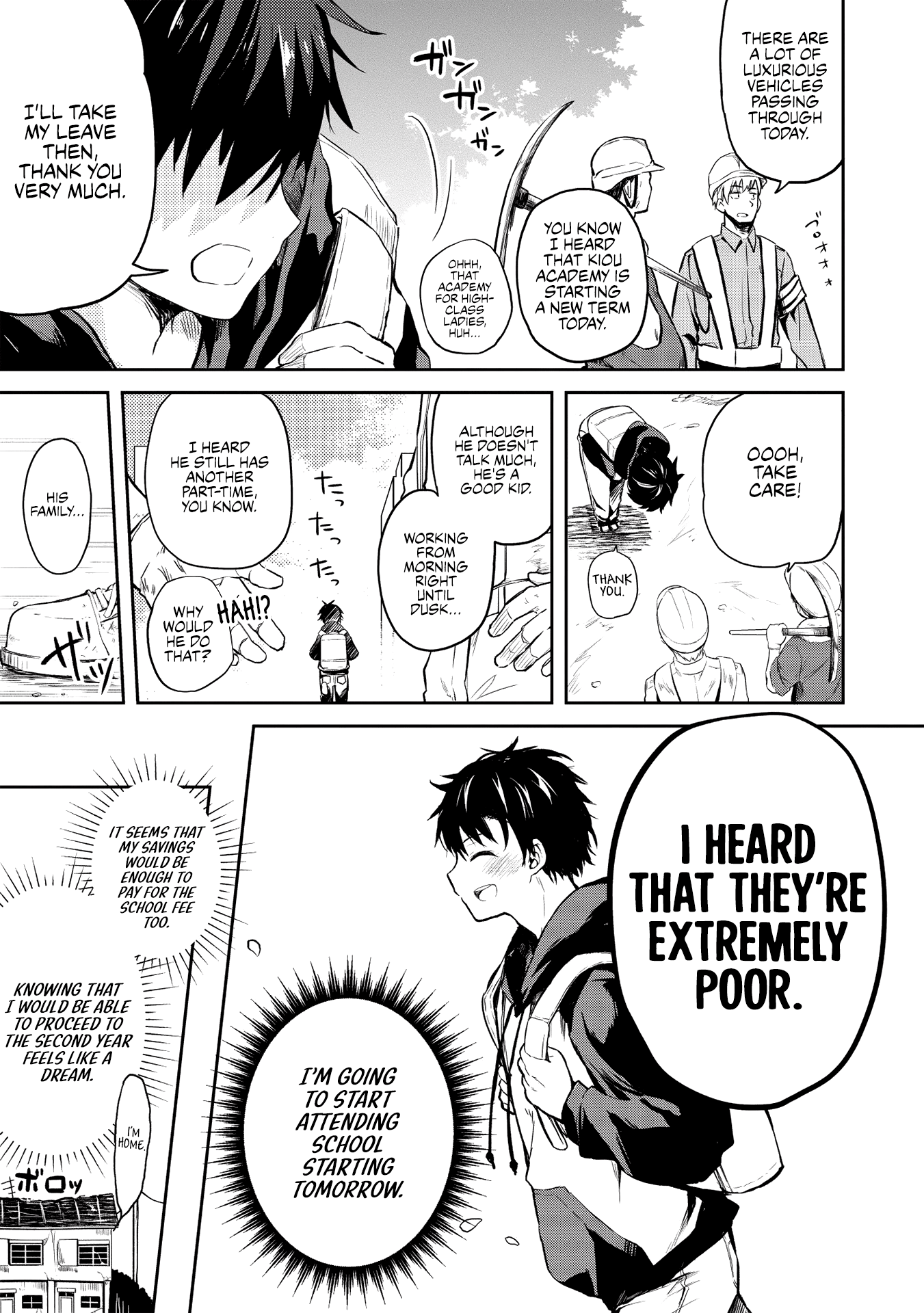 Rich Girl Caretaker Chapter 1 - Page 4