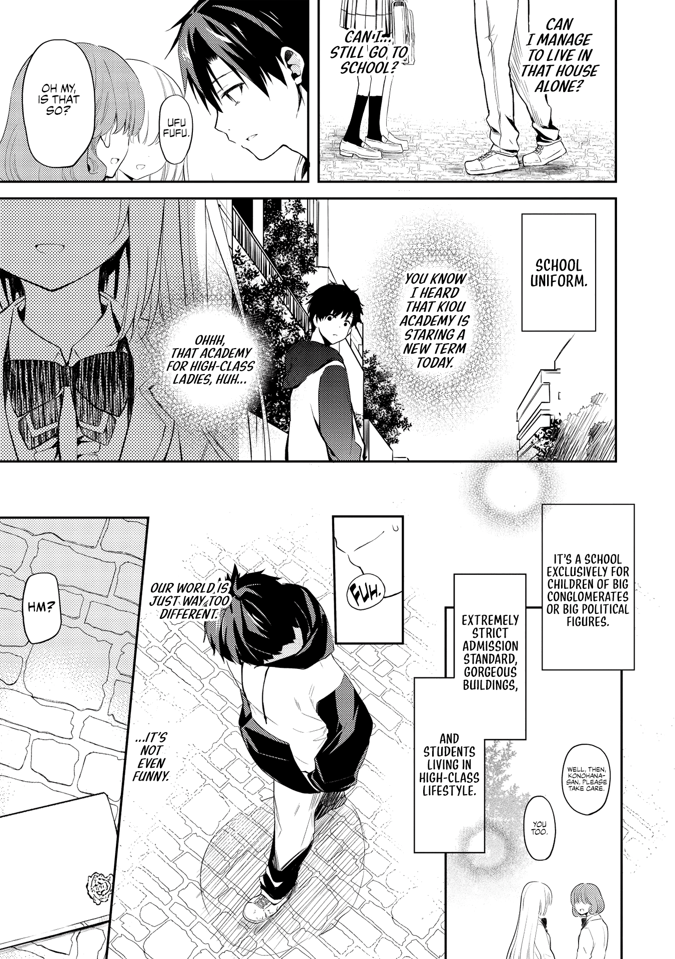 Rich Girl Caretaker Chapter 1 - Page 8