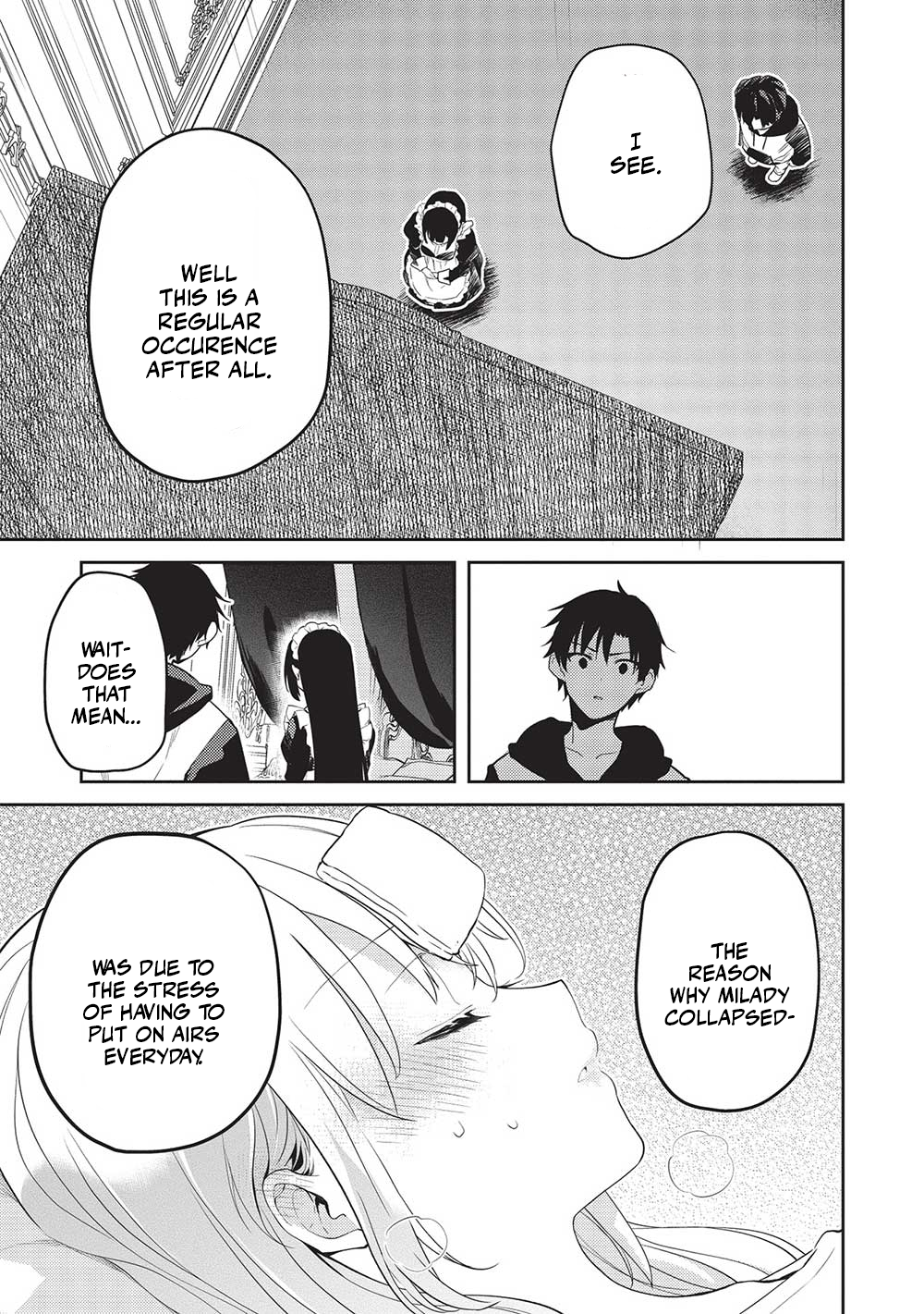 Rich Girl Caretaker Chapter 12 - Page 3