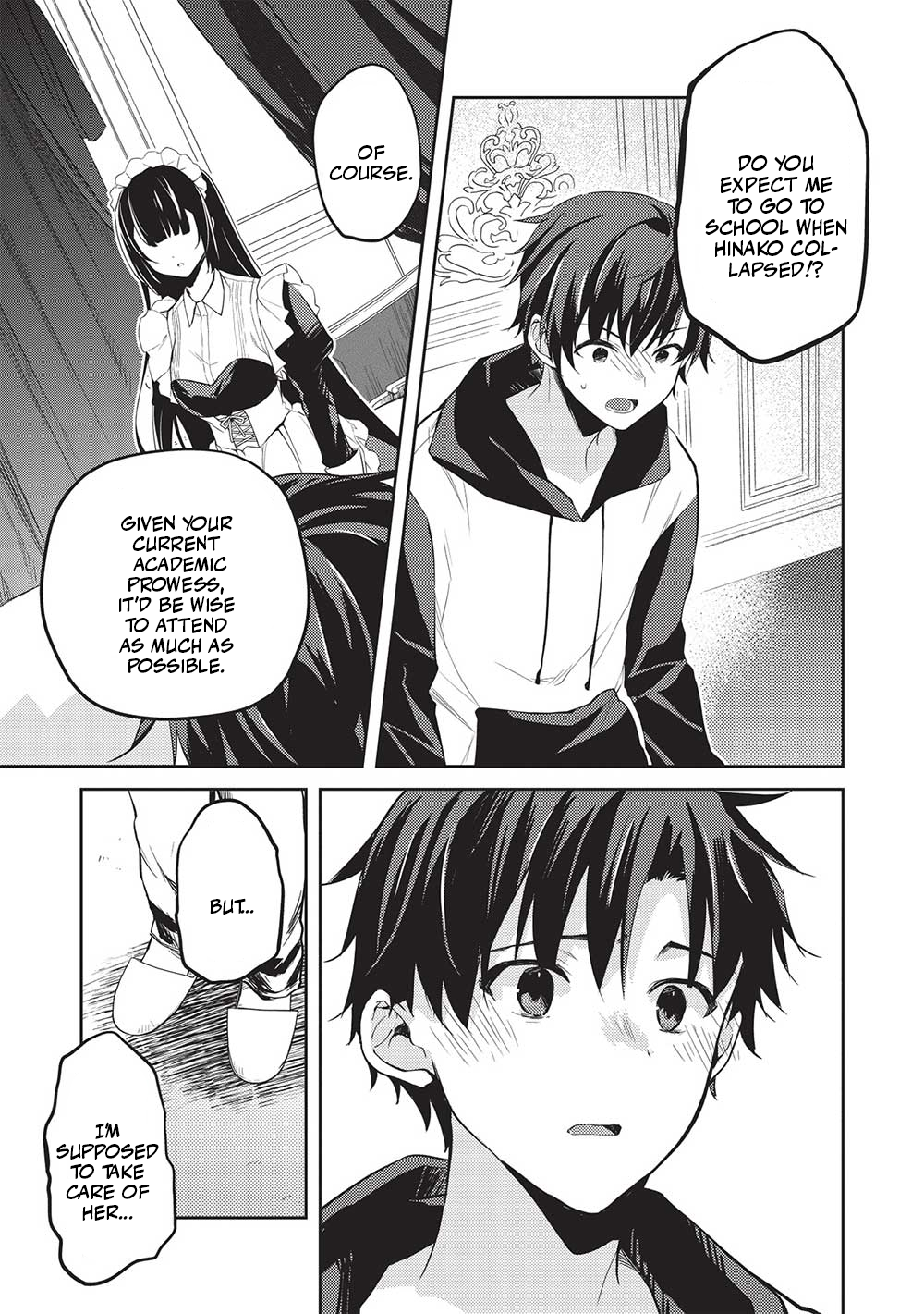 Rich Girl Caretaker Chapter 12 - Page 9