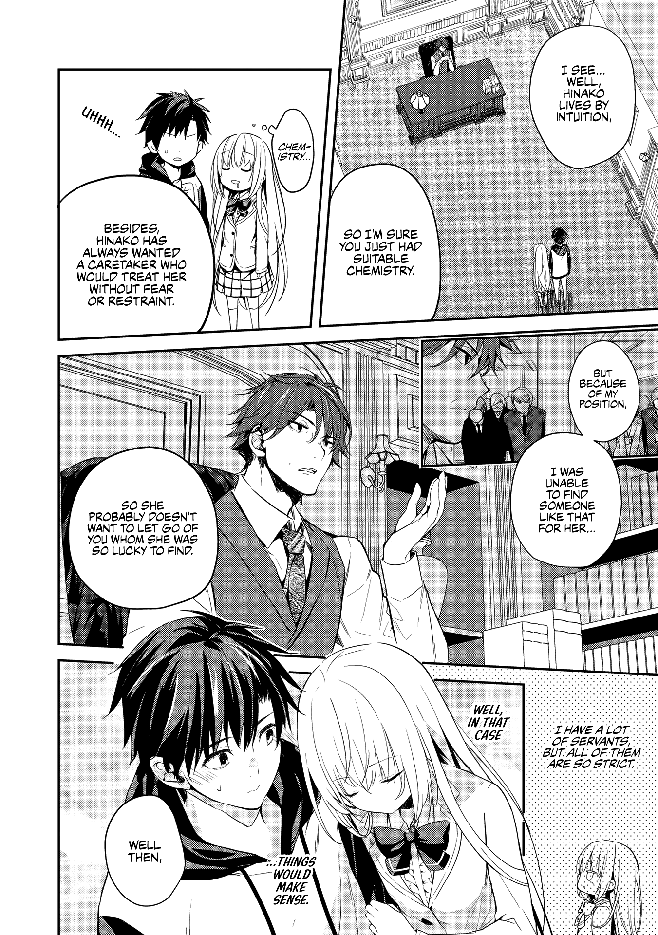 Rich Girl Caretaker Chapter 2.1 - Page 12