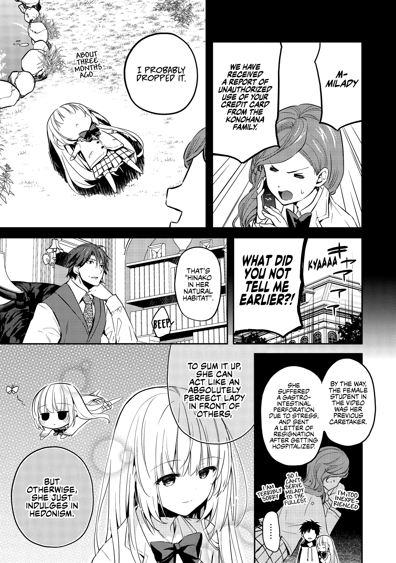 Rich Girl Caretaker Chapter 2.1 - Page 19