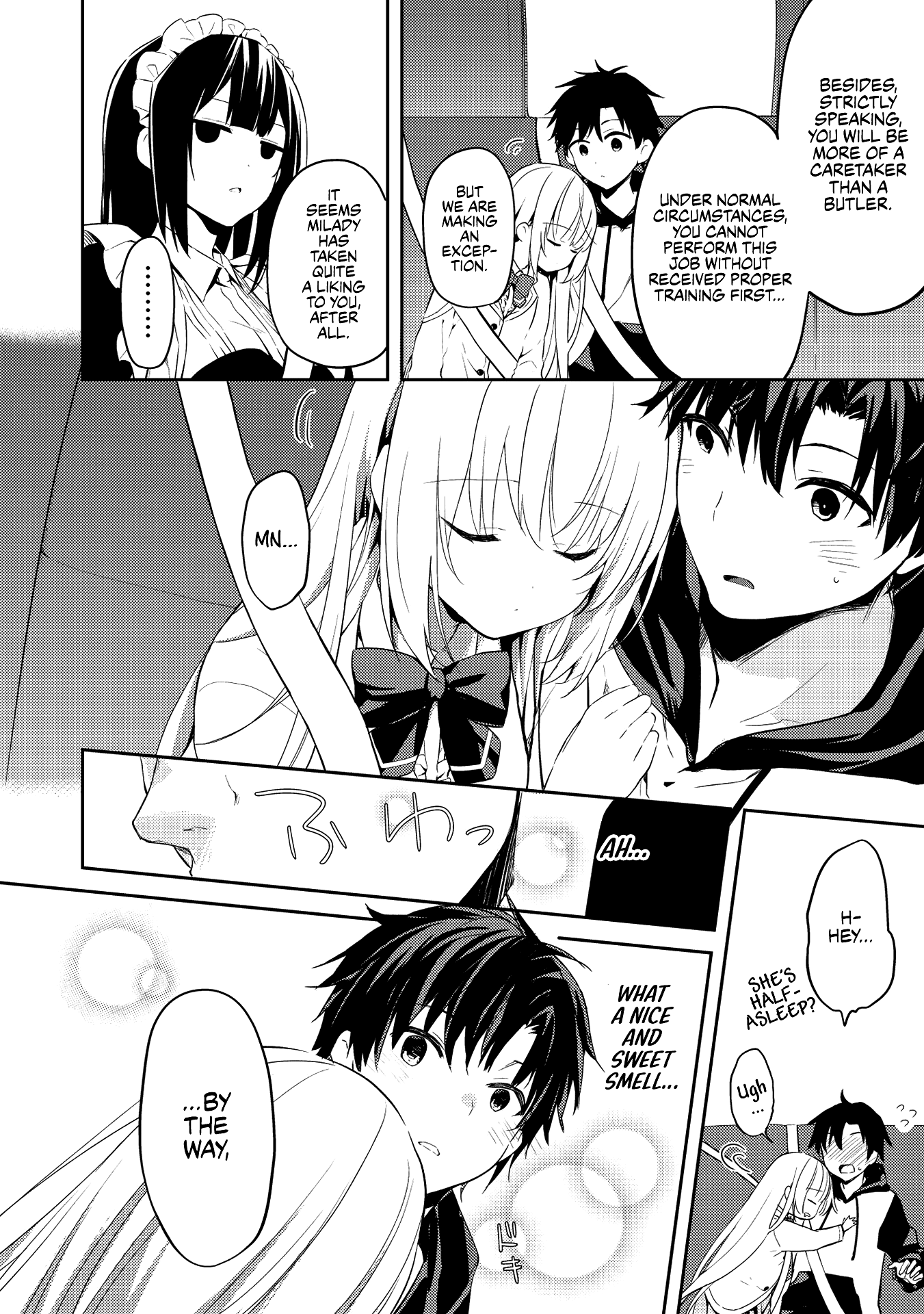 Rich Girl Caretaker Chapter 2.1 - Page 4