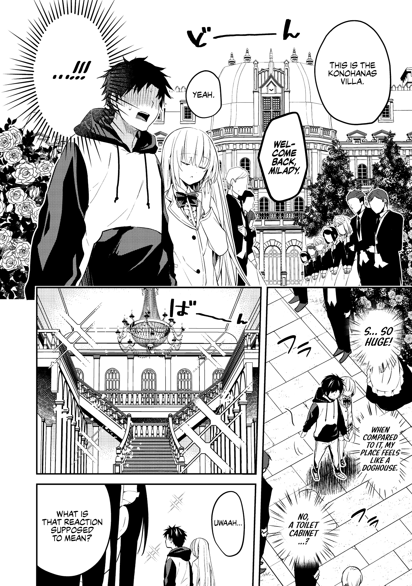 Rich Girl Caretaker Chapter 2.1 - Page 6