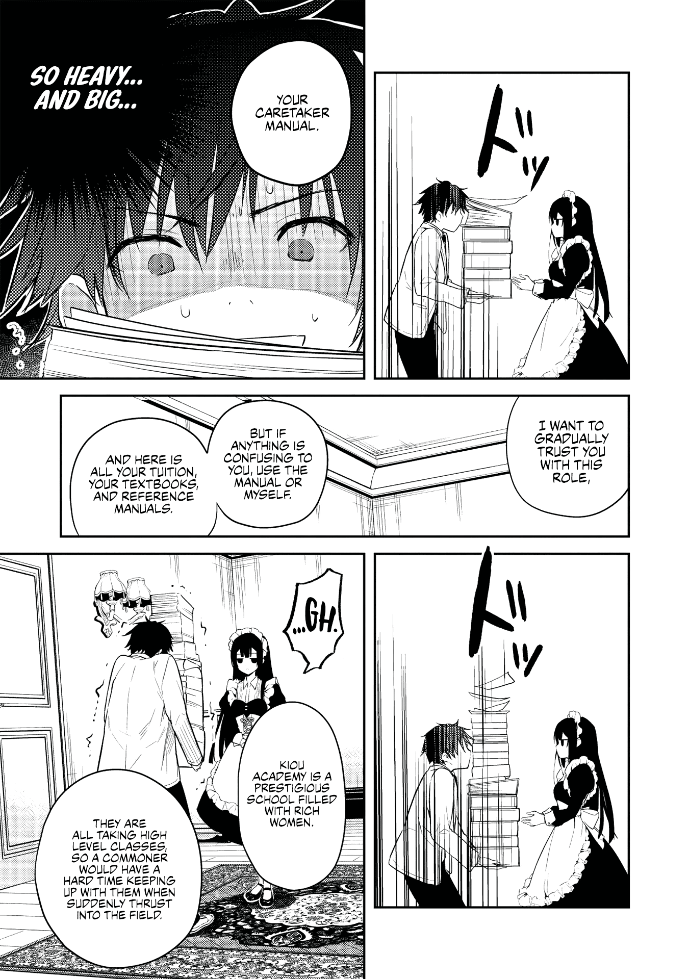 Rich Girl Caretaker Chapter 2.2 - Page 14