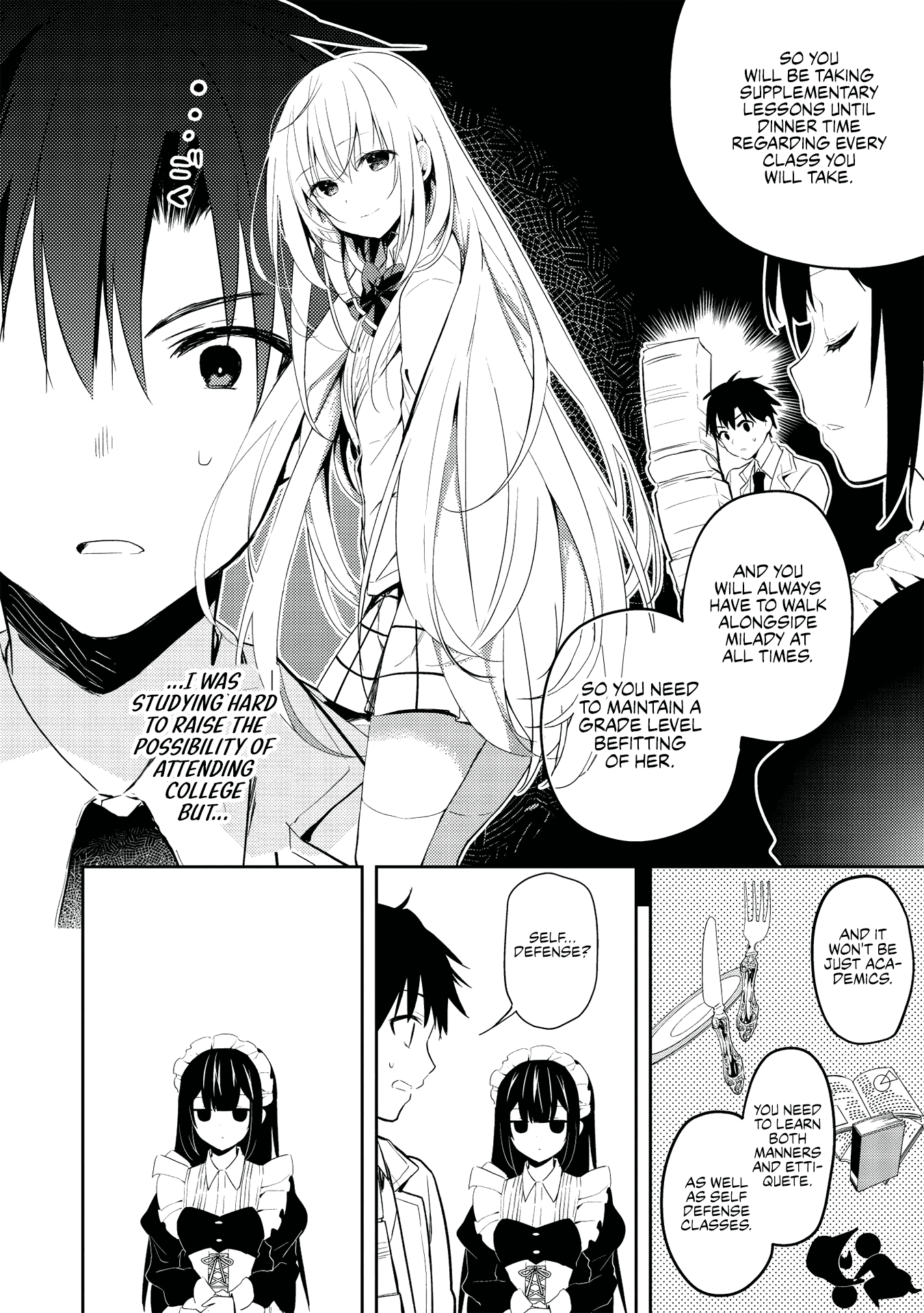 Rich Girl Caretaker Chapter 2.2 - Page 15