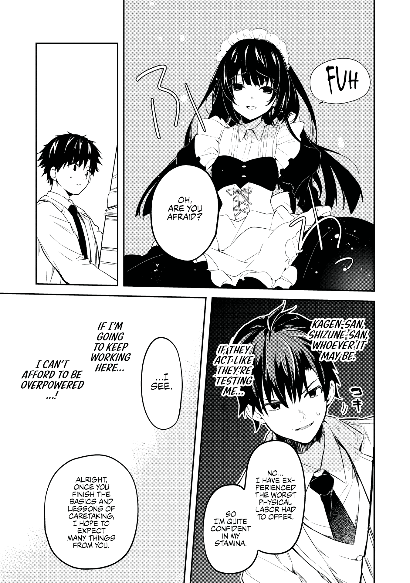 Rich Girl Caretaker Chapter 2.2 - Page 16