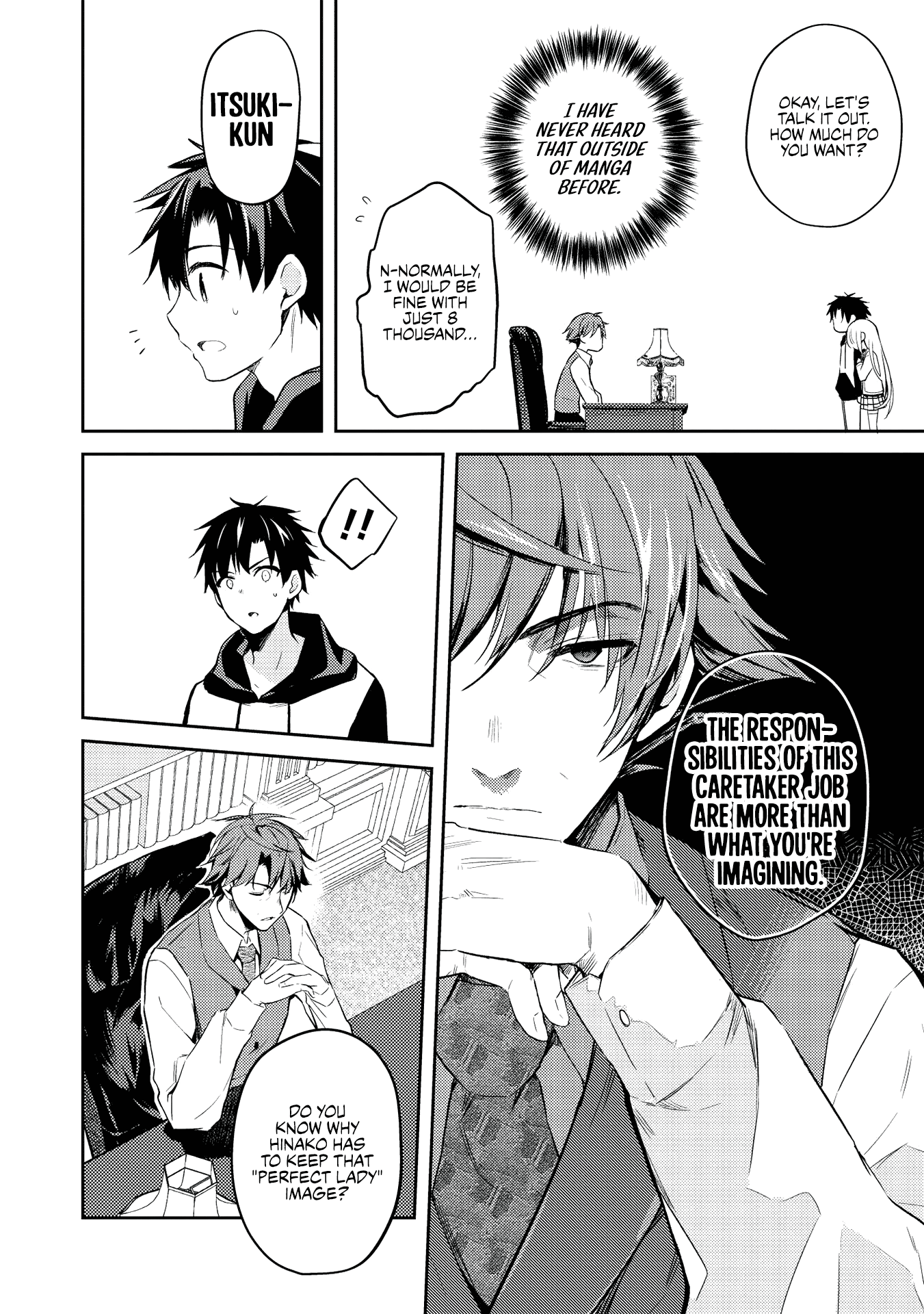 Rich Girl Caretaker Chapter 2.2 - Page 3