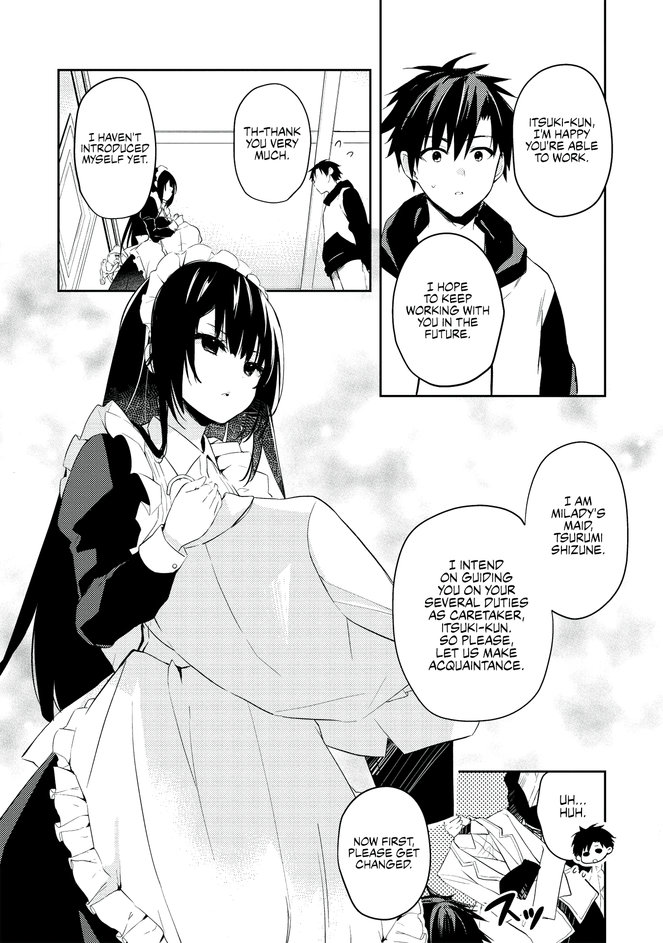 Rich Girl Caretaker Chapter 2.2 - Page 10