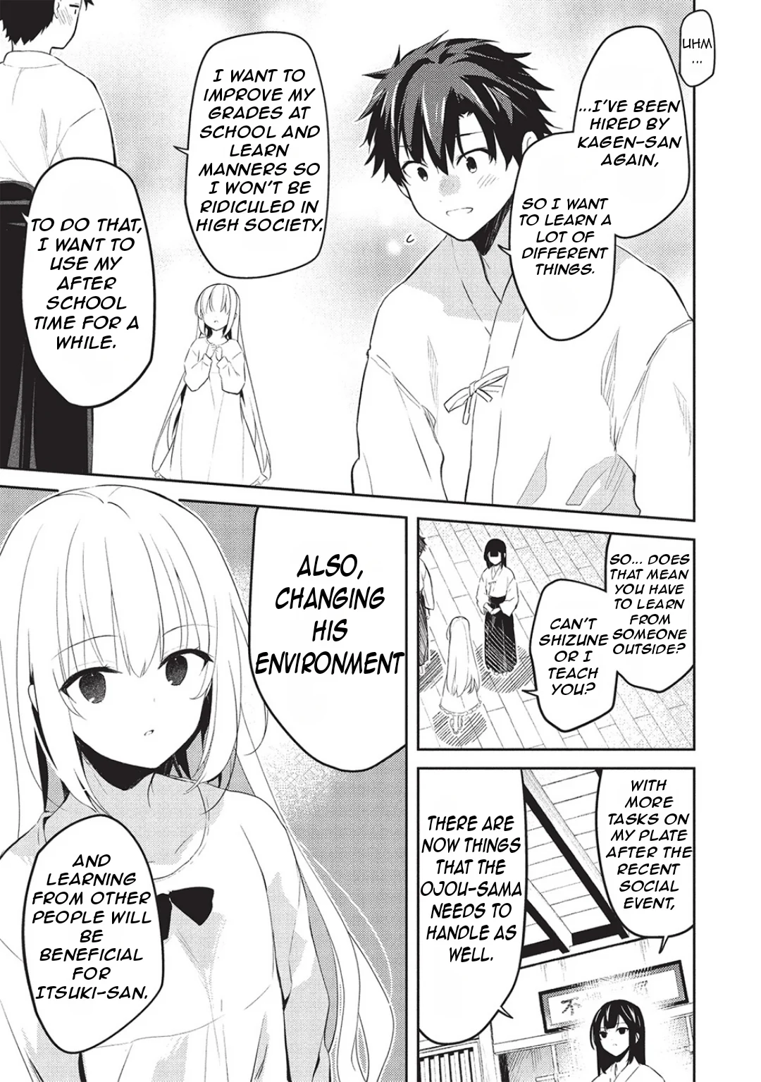 Rich Girl Caretaker Chapter 25 - Page 12