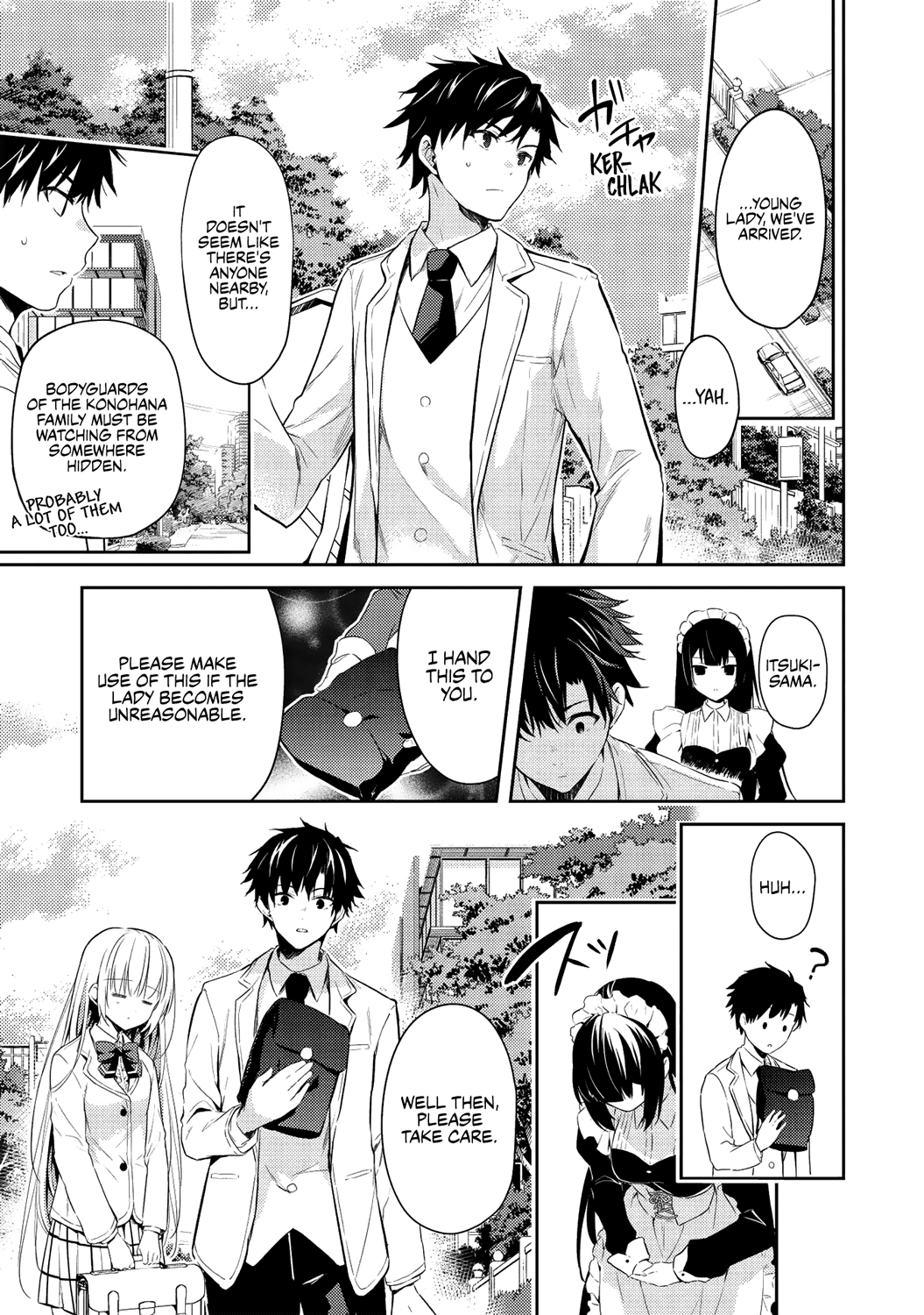 Rich Girl Caretaker Chapter 3 - Page 7