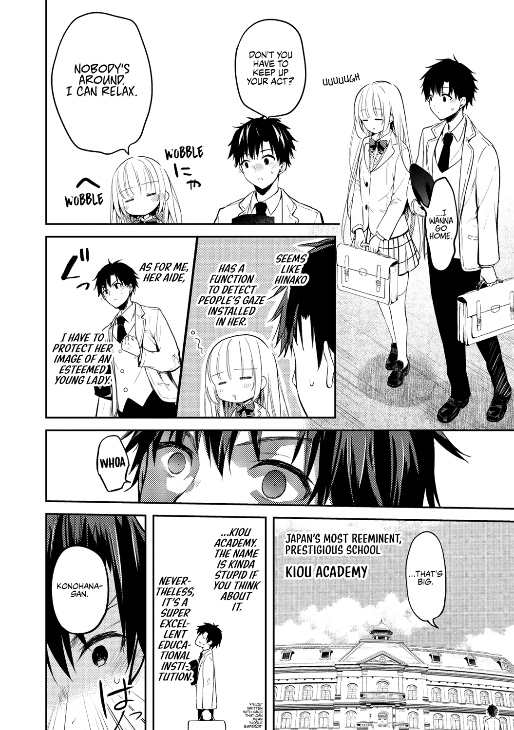 Rich Girl Caretaker Chapter 3 - Page 8
