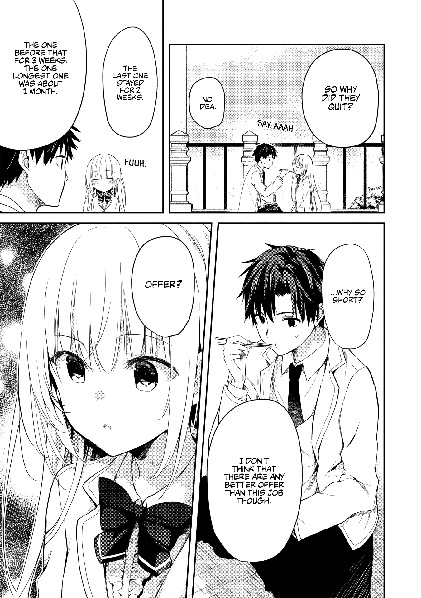 Rich Girl Caretaker Chapter 4 - Page 8