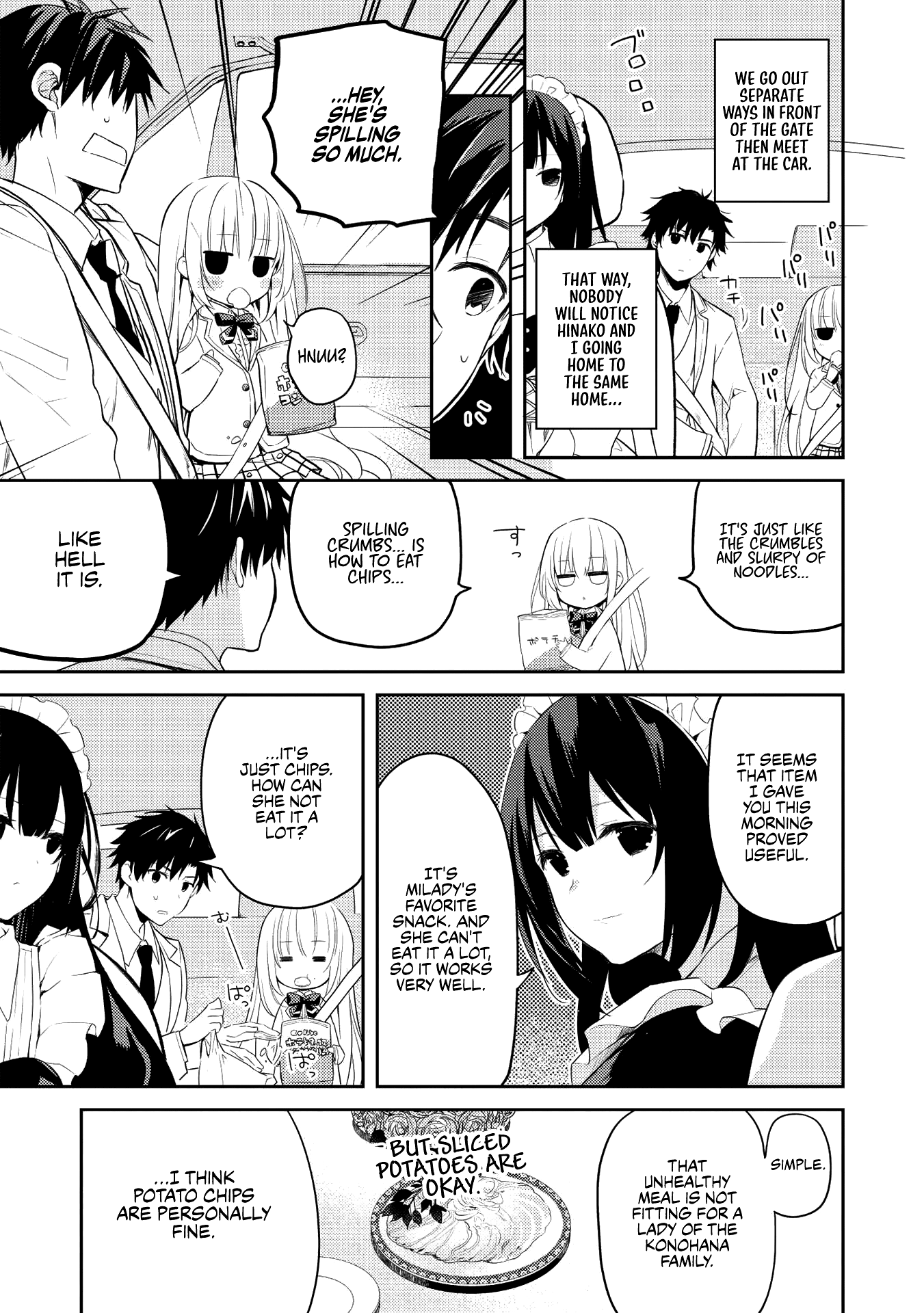 Rich Girl Caretaker Chapter 5 - Page 21