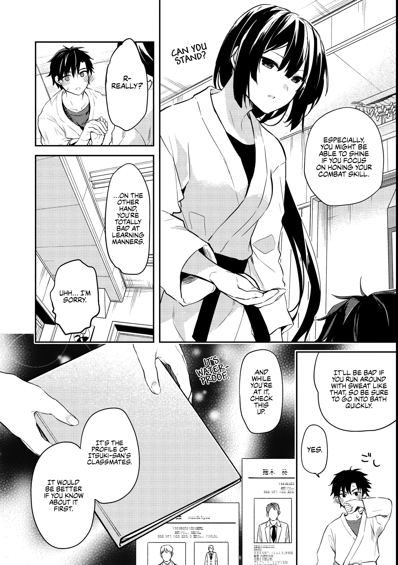 Rich Girl Caretaker Chapter 6.1 - Page 4