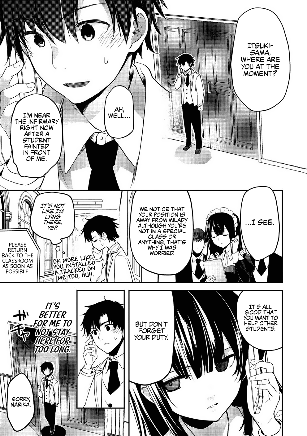 Rich Girl Caretaker Chapter 7 - Page 31
