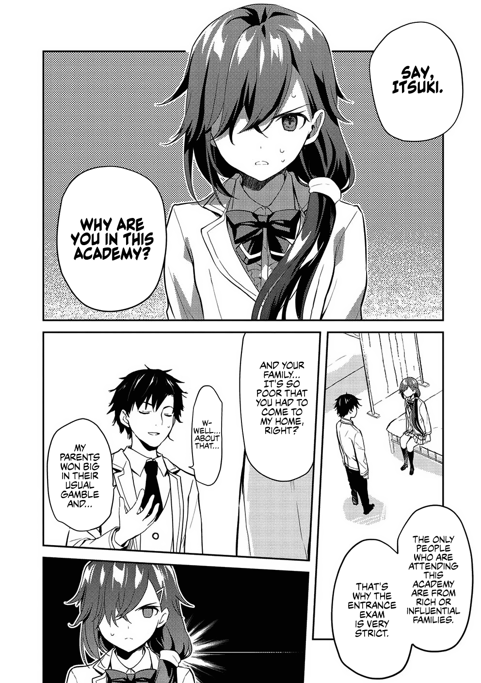 Rich Girl Caretaker Chapter 7 - Page 32