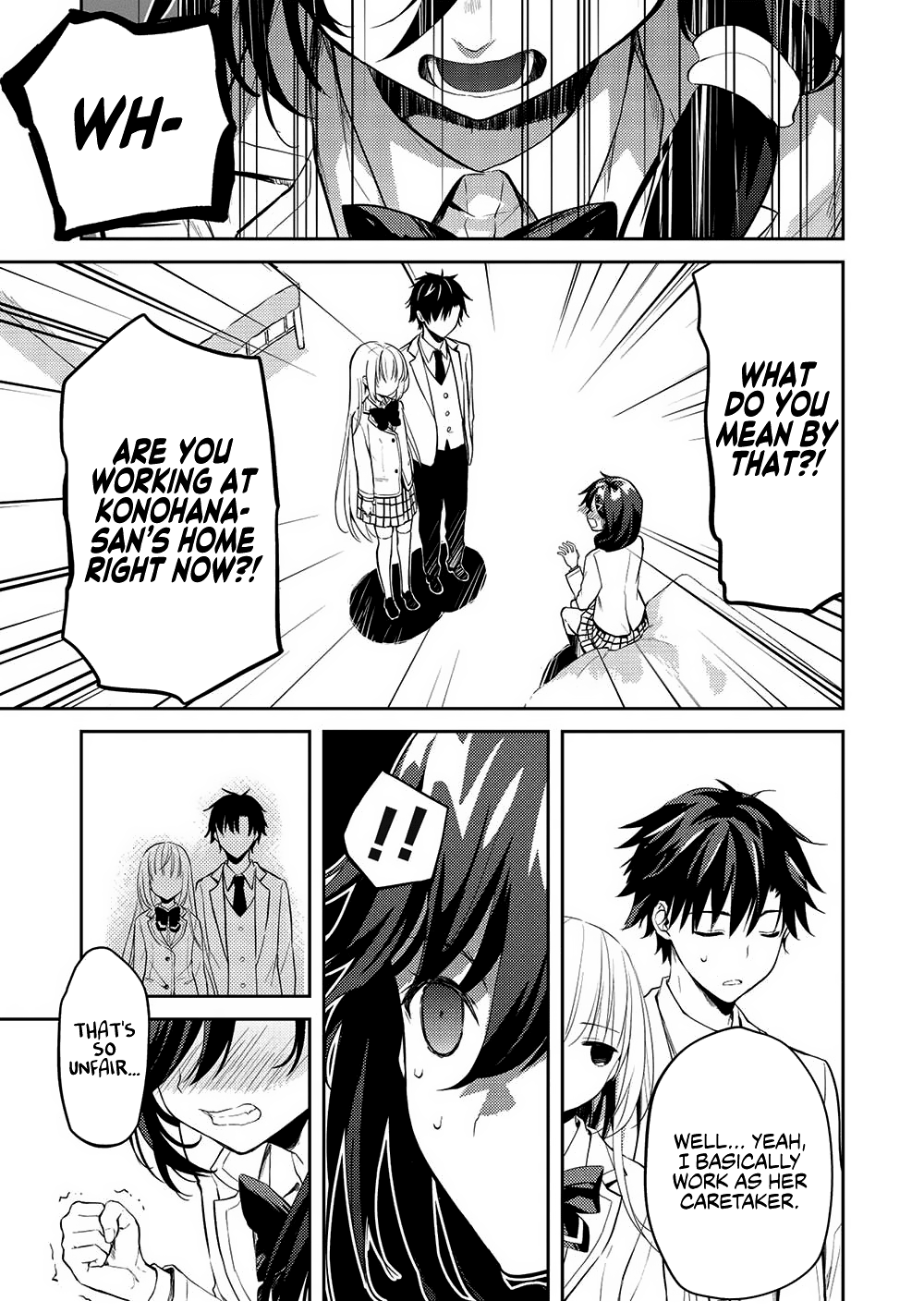 Rich Girl Caretaker Chapter 8 - Page 7