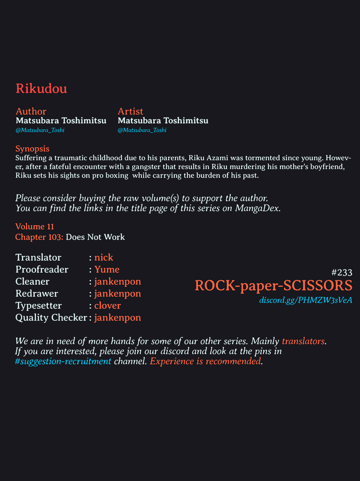 Rikudou Chapter 103 - Page 18