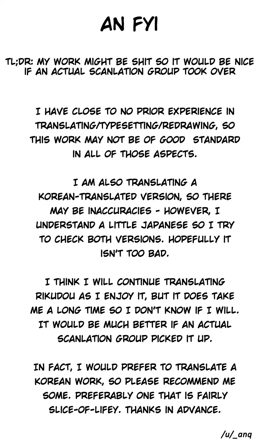 Rikudou Chapter 70 - Page 1