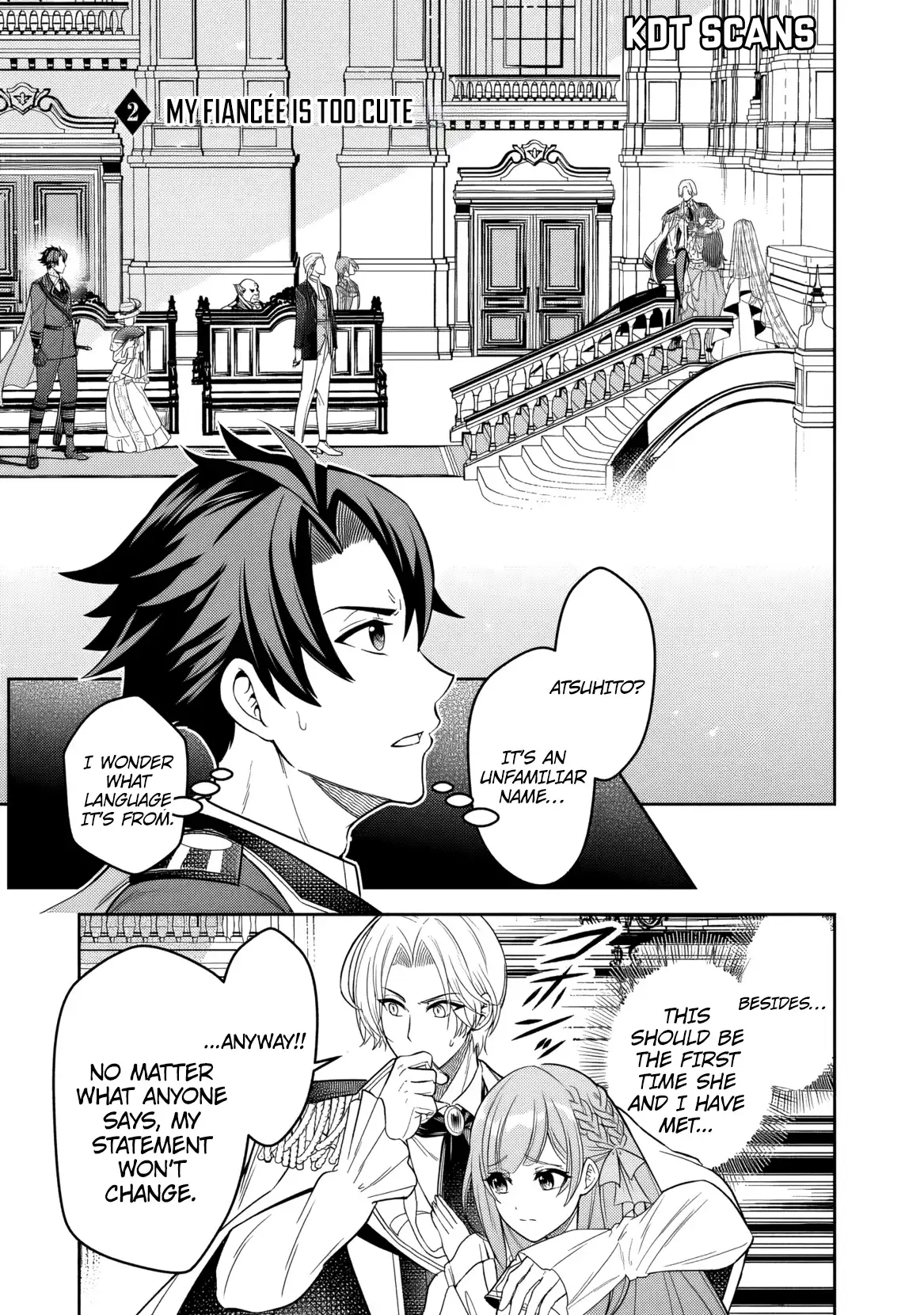 Rinkoku kara Kita Yome ga Kawaisugite Doushiyou Chapter 2 - Page 1