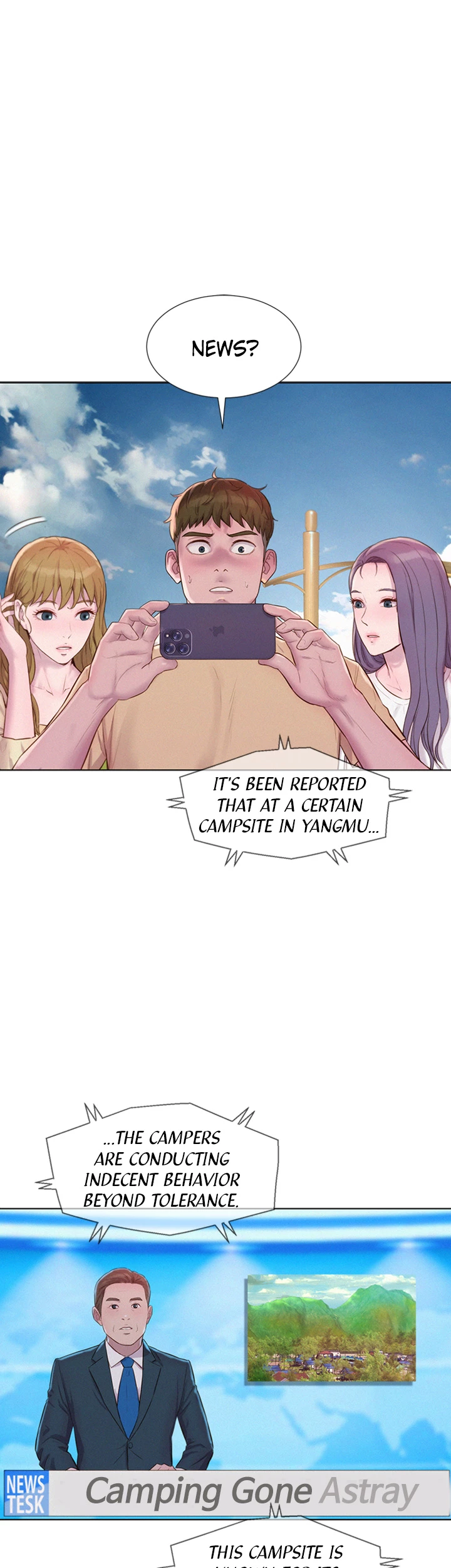 Romance Camping Chapter 80 - Page 1