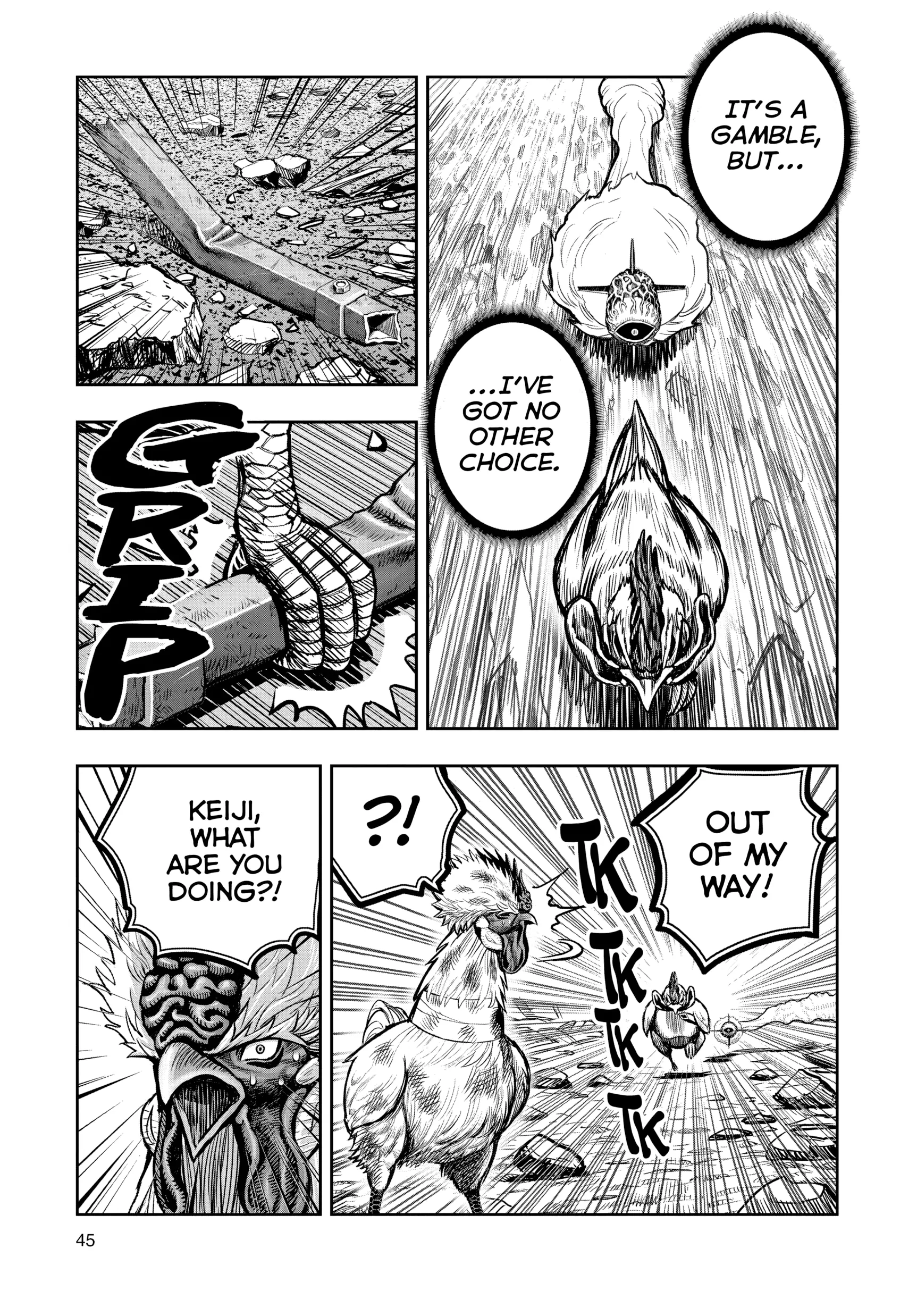 Rooster Fighter Chapter 25 - Page 44