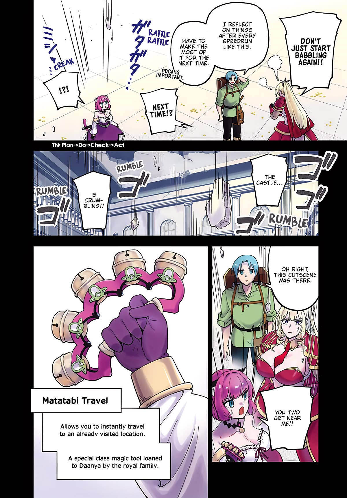 RTA Sousha wa Game Sekai kara Kaerarenai Chapter 10 - Page 3