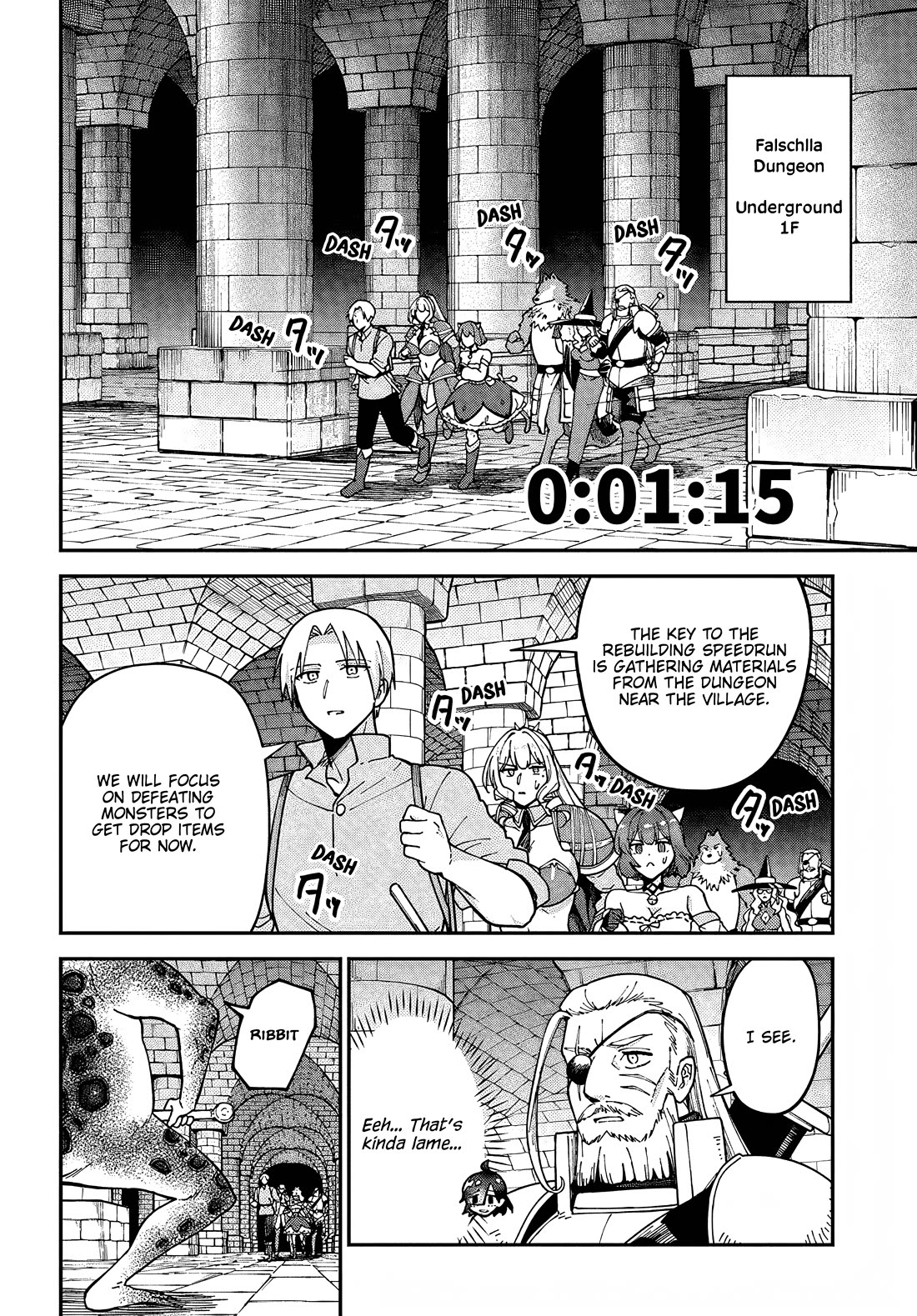 RTA Sousha wa Game Sekai kara Kaerarenai Chapter 13 - Page 1