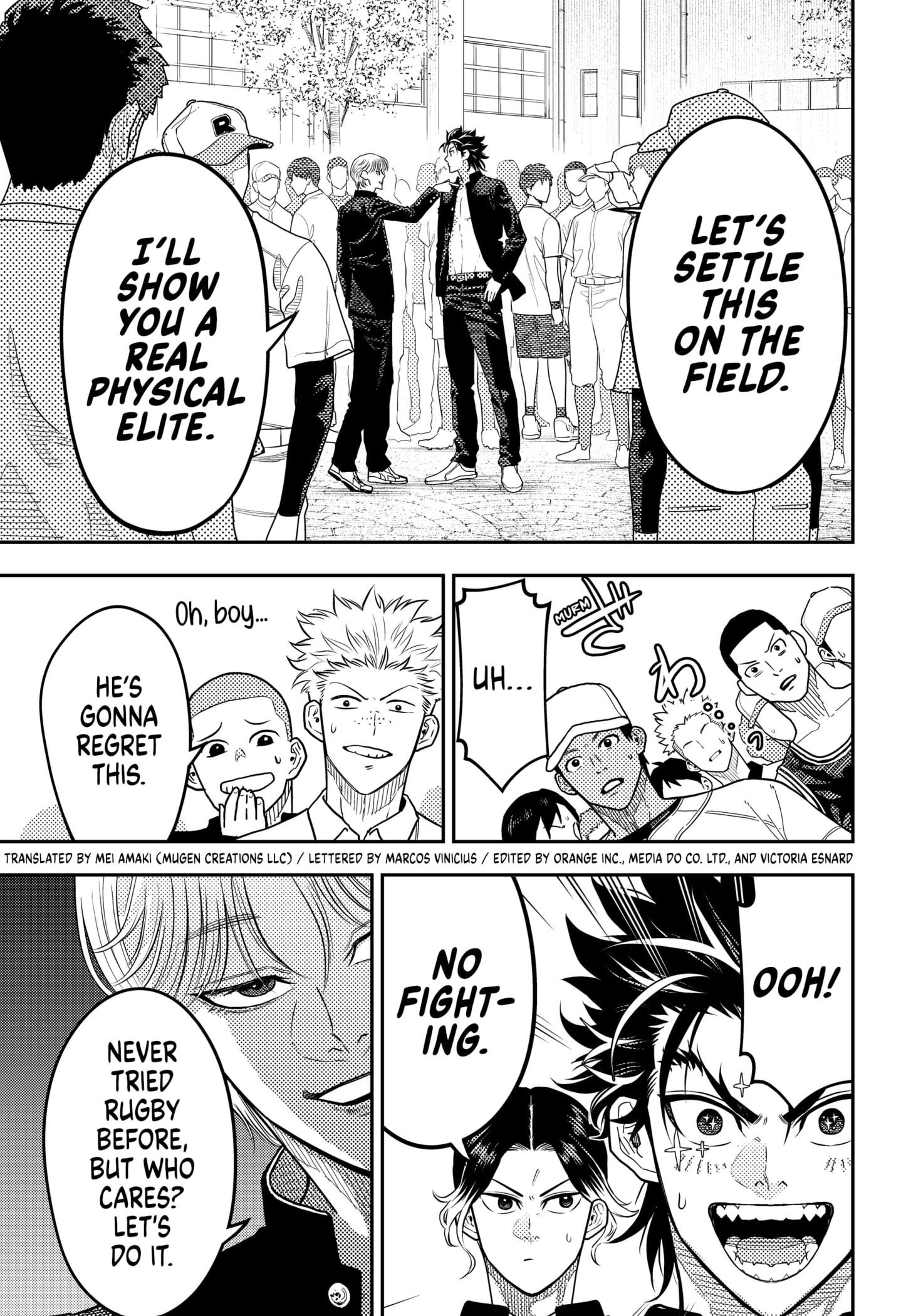 Rugby Rumble Chapter 38 - Page 0