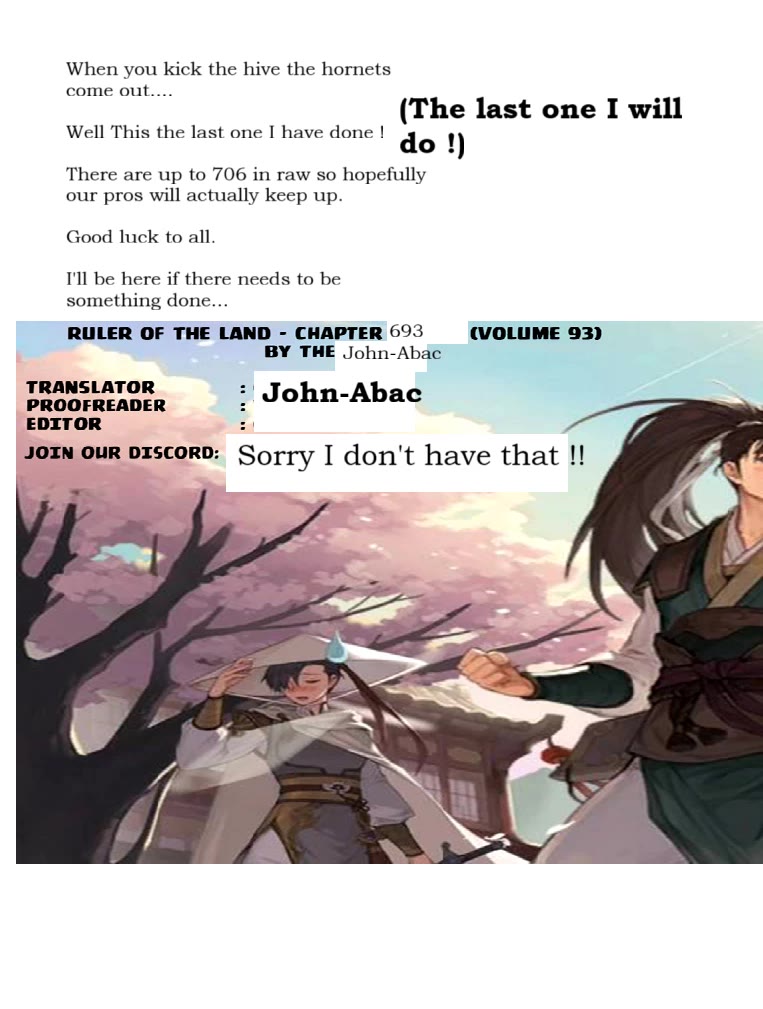 Ruler of the Land Chapter 693 - Page 1