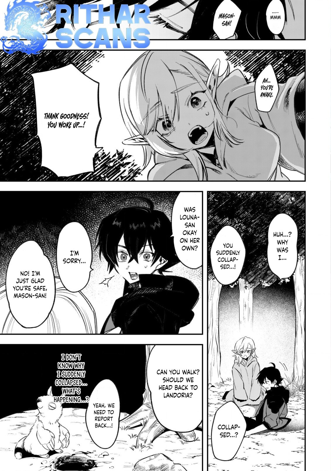 Ryakudatsu Ttsukai no Nariagari Tsuihou Sareta Otoko wa Saikou no Chapter 3.1 - Page 1
