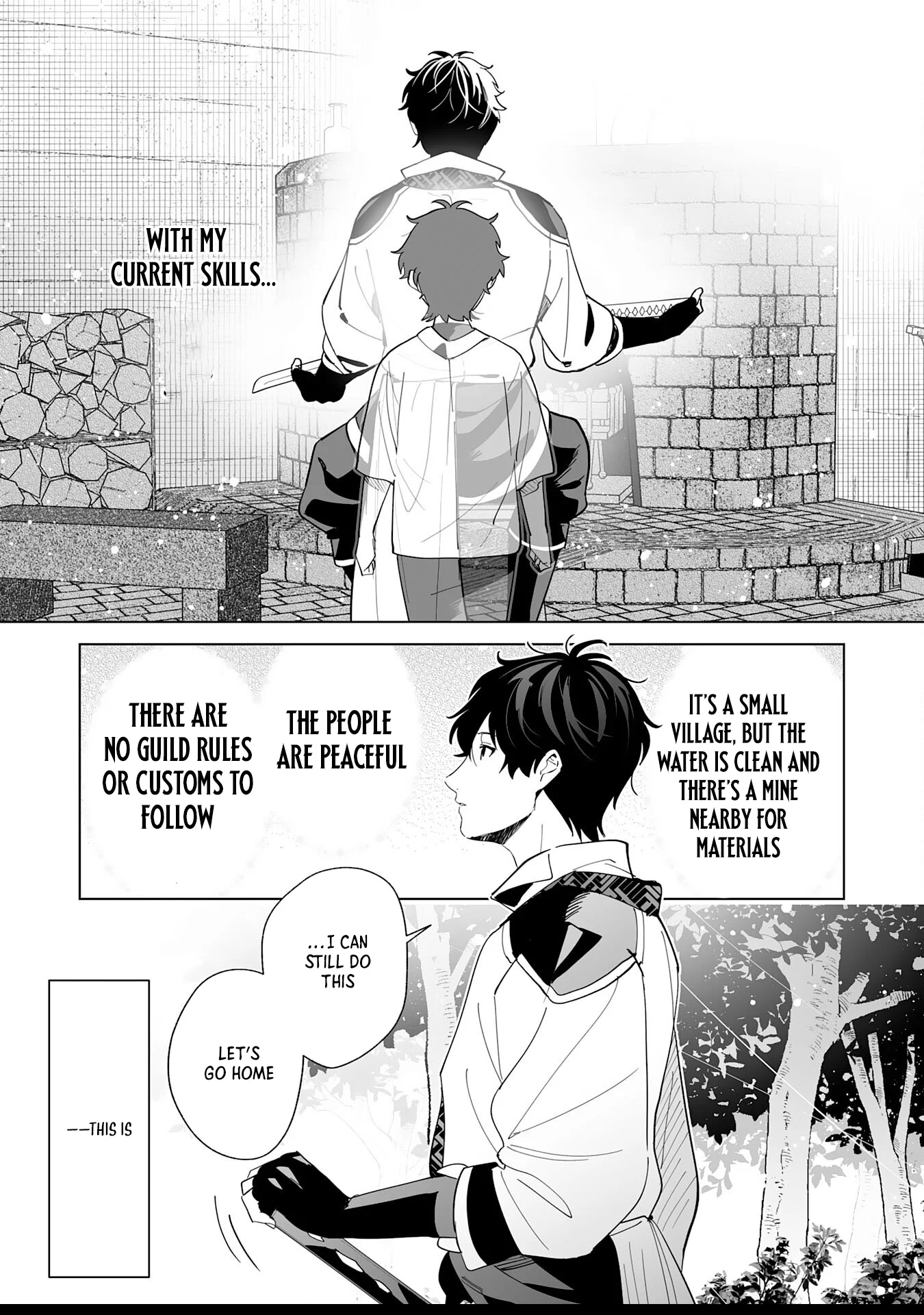 S-kyuu Guild wo Ridatsu Shita Katanakaji no Jiyuu na Henkyou Slow Life Chapter 1 - Page 40