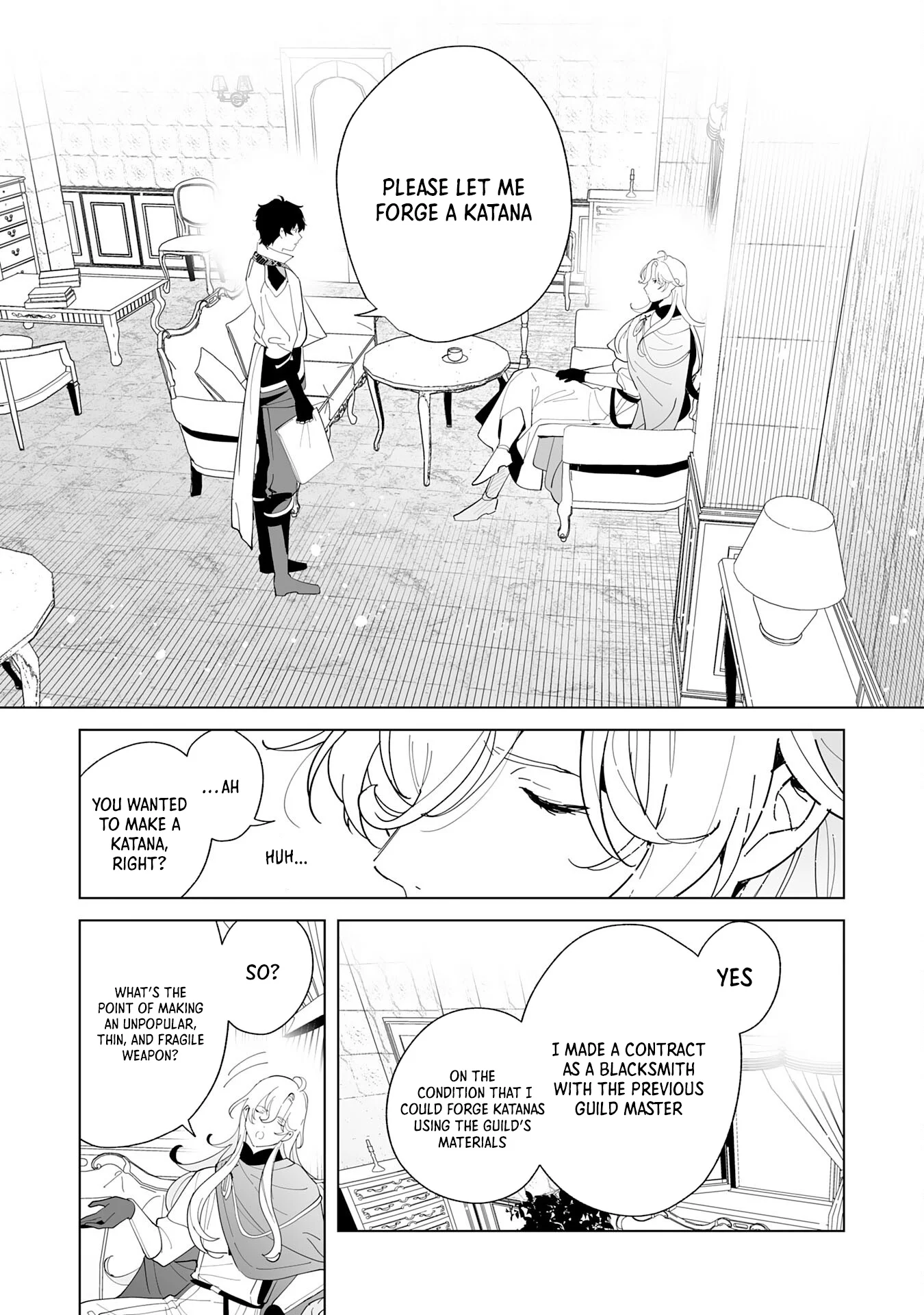 S-kyuu Guild wo Ridatsu Shita Katanakaji no Jiyuu na Henkyou Slow Life Chapter 1 - Page 8