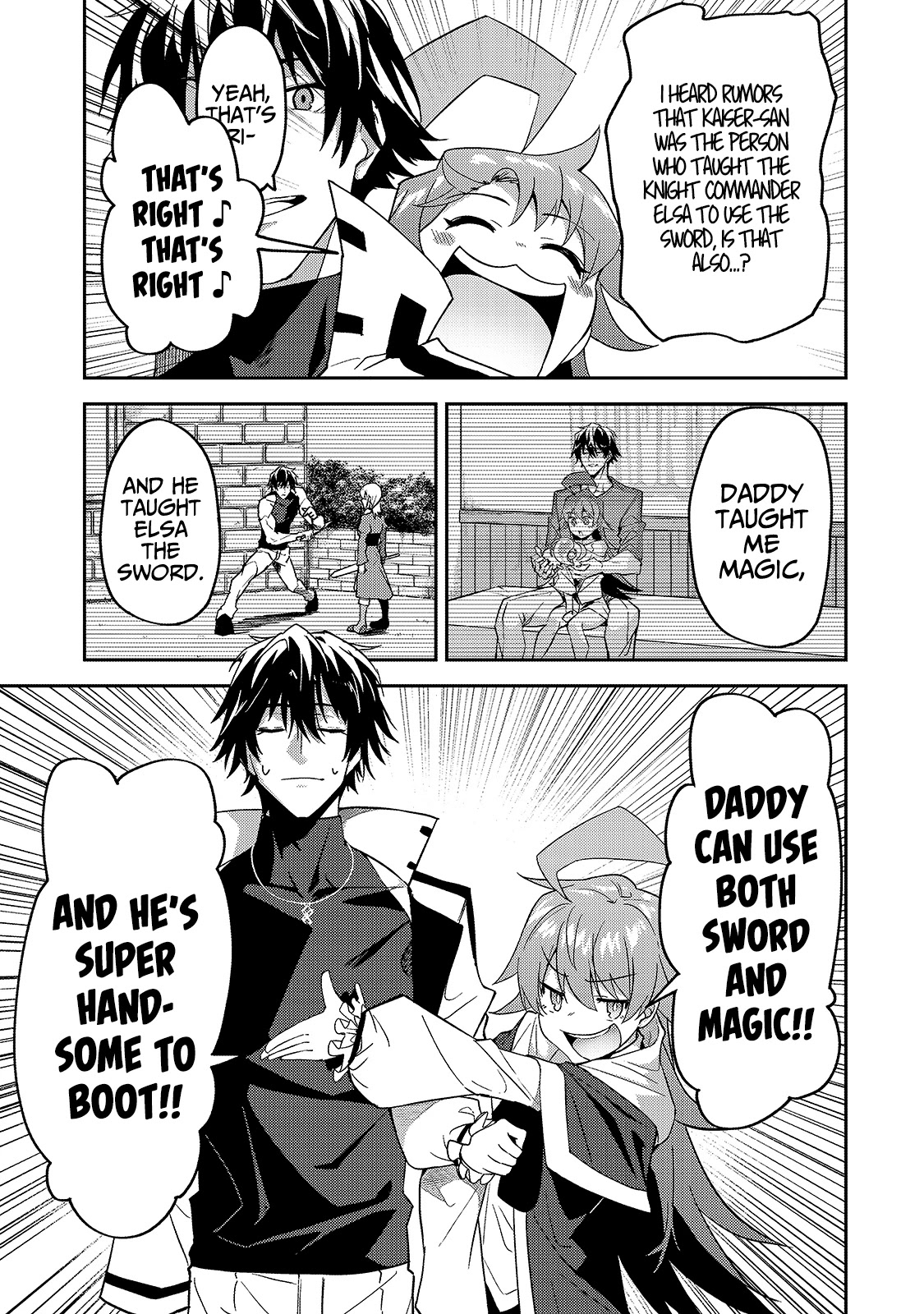 S Rank Boukensha de aru Ore no Musume-tachi wa Juudo no Father Con deshita Chapter 14 - Page 9