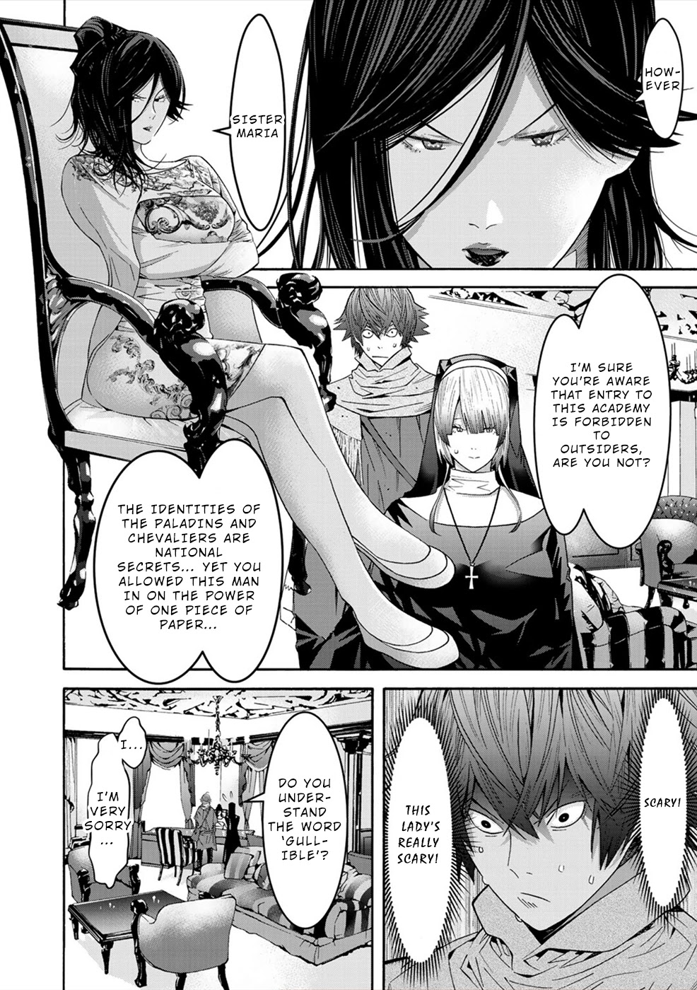 Sacred Chevalier Chapter 3 - Page 12