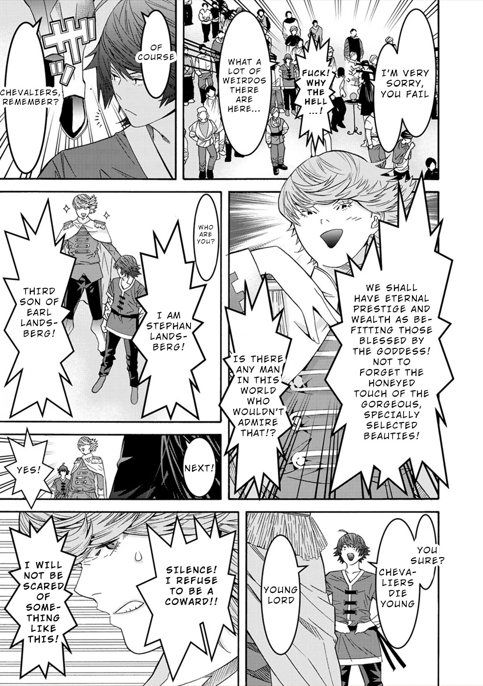 Sacred Chevalier Chapter 4 - Page 5