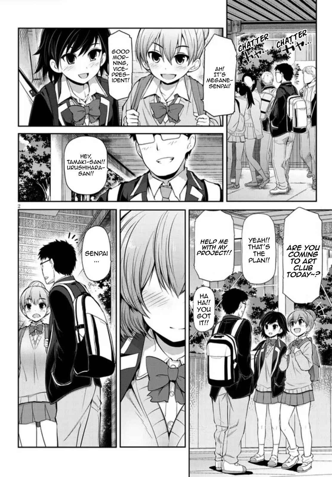 Saegusa-san Manifests Love With Glasses-senpai Chapter 1 - Page 2