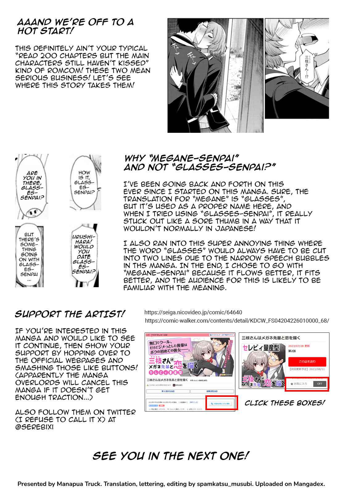 Saegusa-san Manifests Love With Glasses-senpai Chapter 1 - Page 22