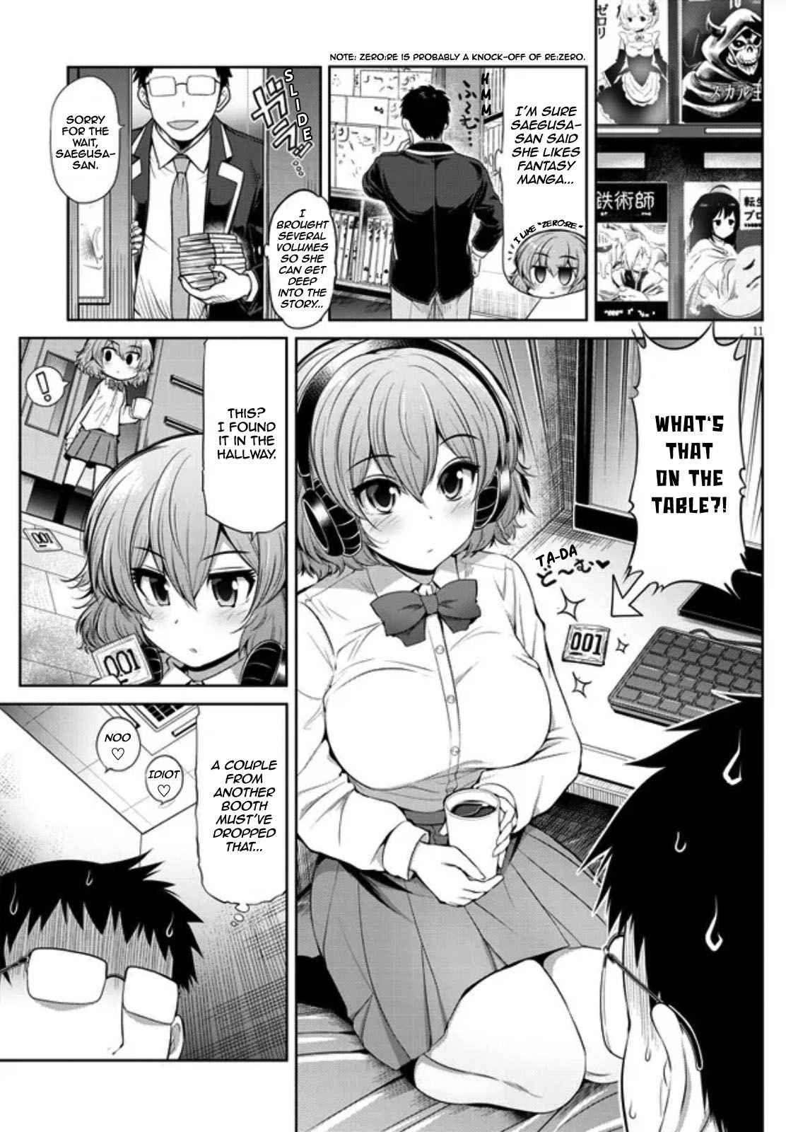 Saegusa-san Manifests Love With Glasses-senpai Chapter 2 - Page 11