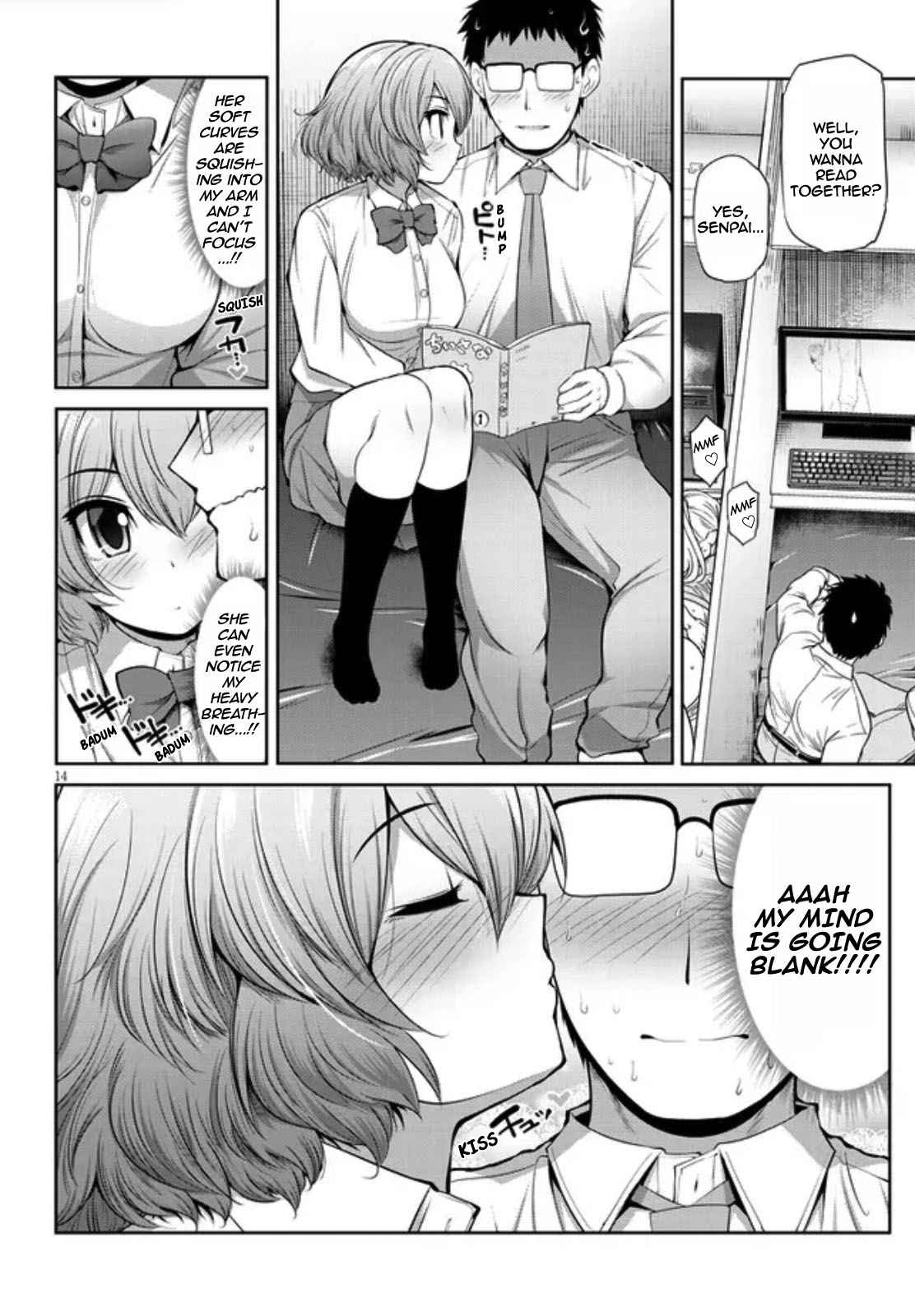 Saegusa-san Manifests Love With Glasses-senpai Chapter 2 - Page 14