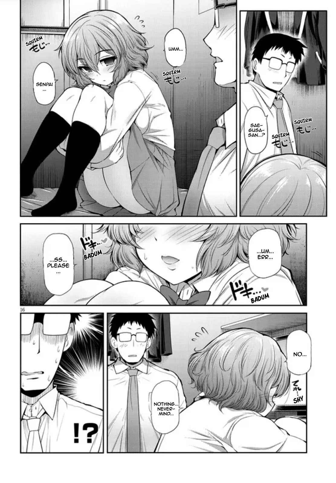 Saegusa-san Manifests Love With Glasses-senpai Chapter 2 - Page 16