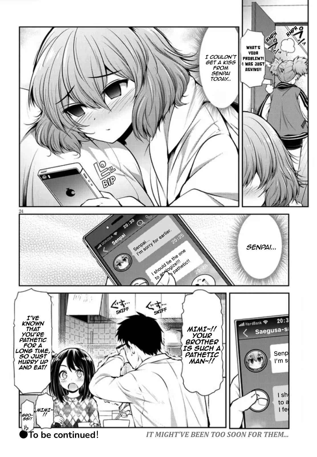 Saegusa-san Manifests Love With Glasses-senpai Chapter 2 - Page 24