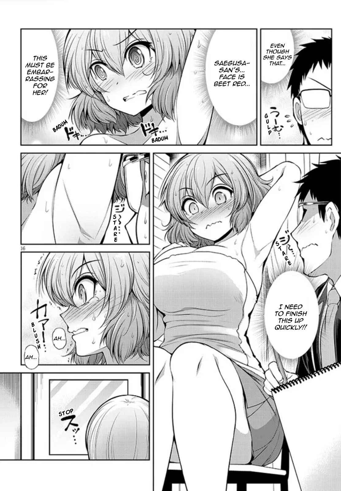 Saegusa-san Manifests Love With Glasses-senpai Chapter 3 - Page 16